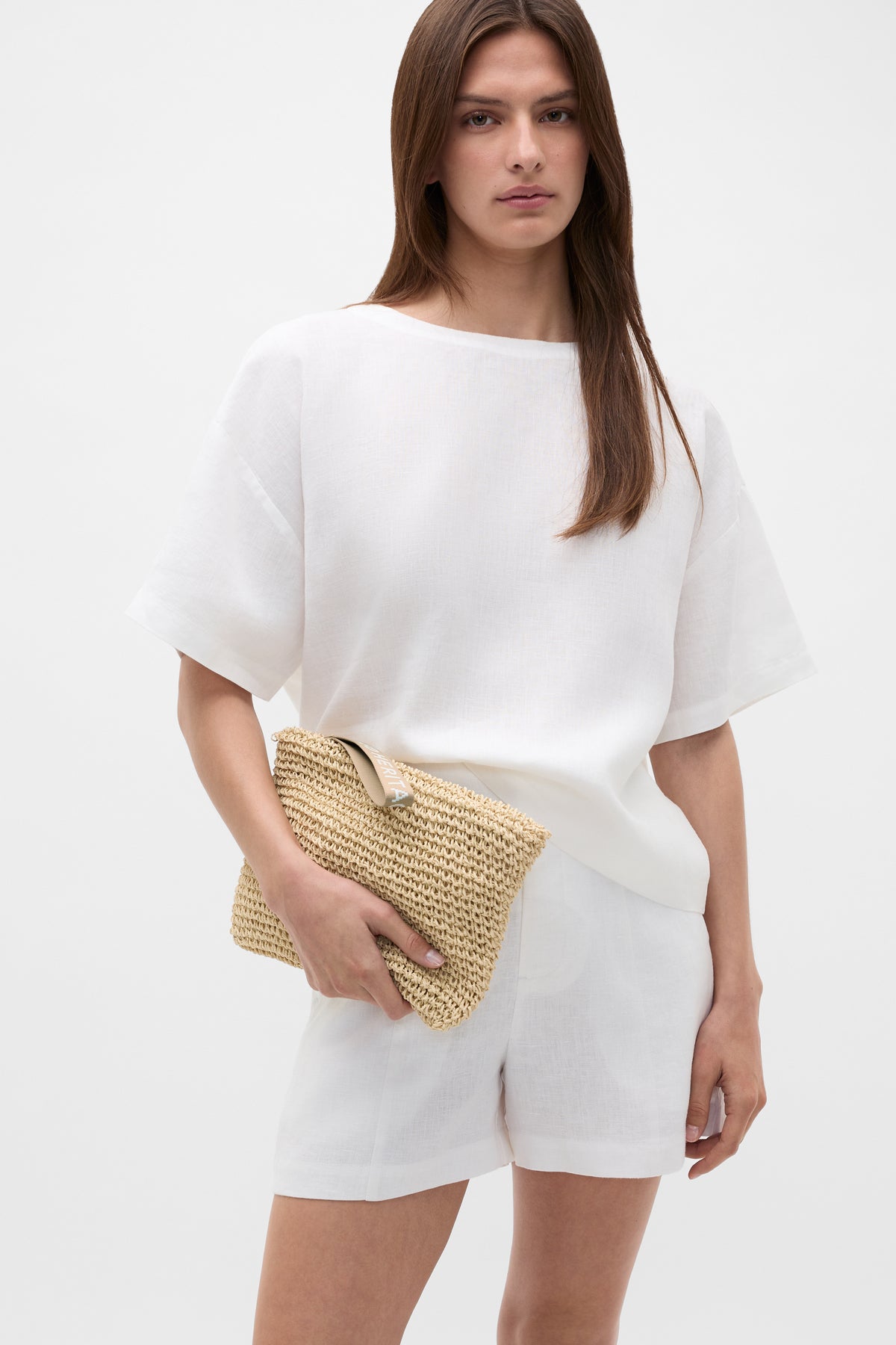 Logo Woven Pouch