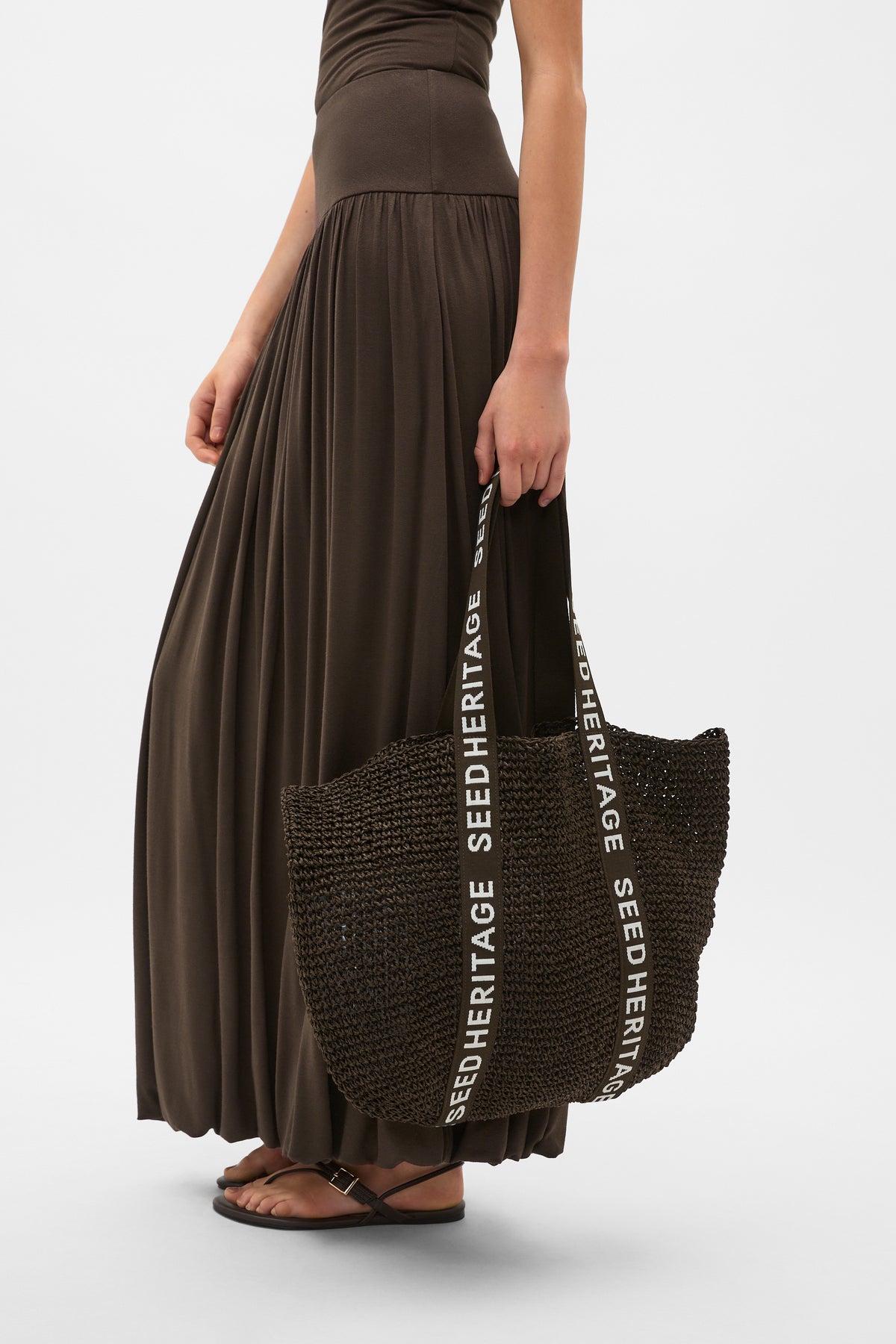 Logo Woven Tote