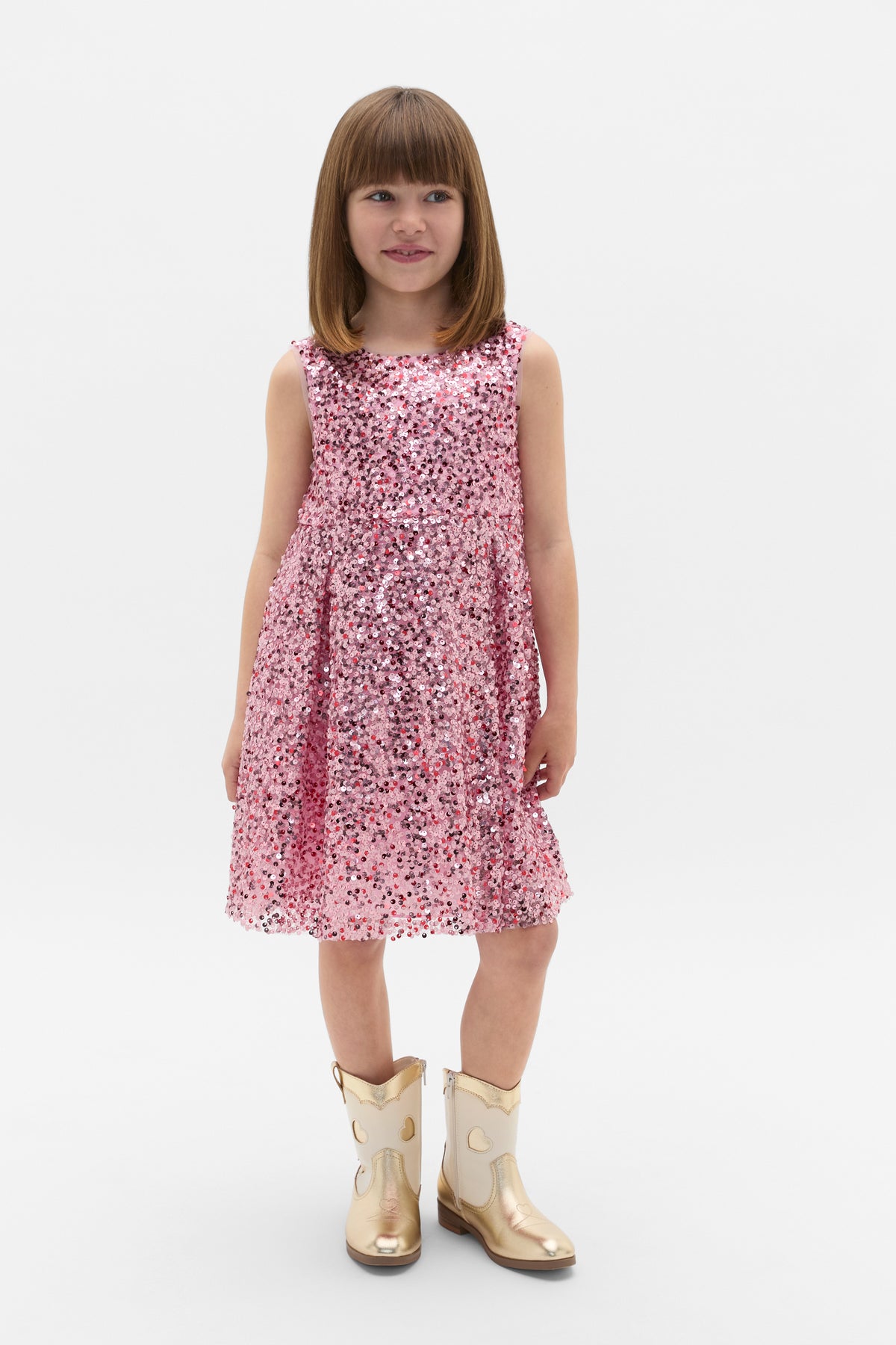 Sequin Bow Dress