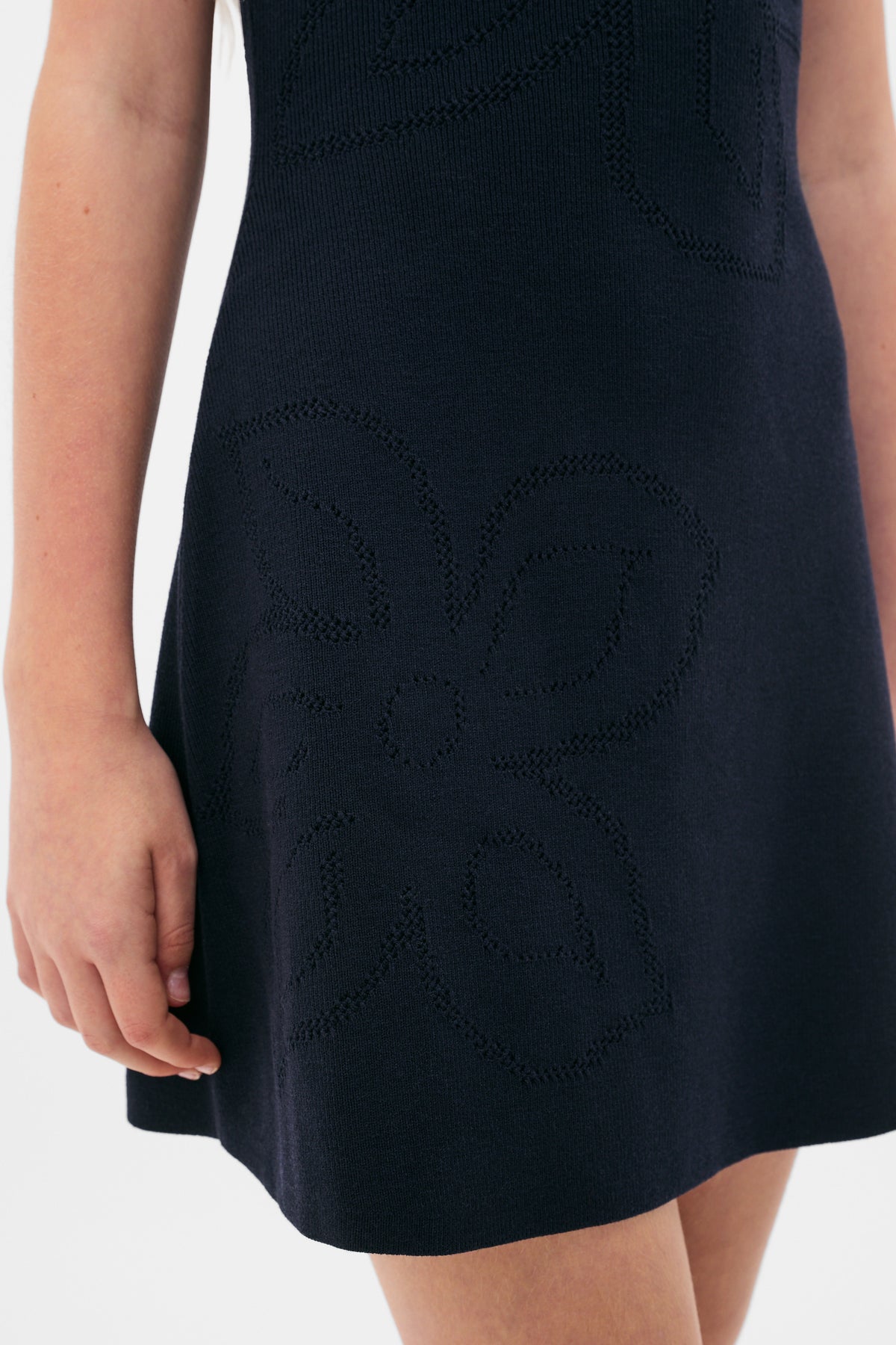 Flower Knit Dress