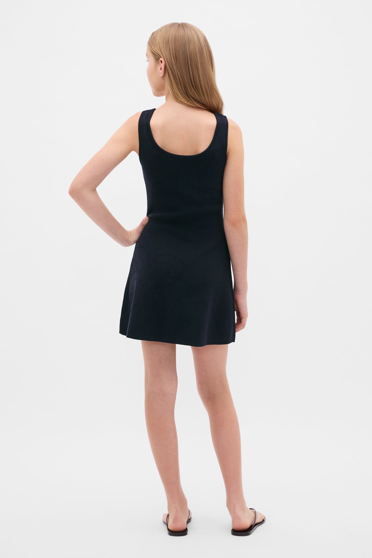 Flower Knit Dress