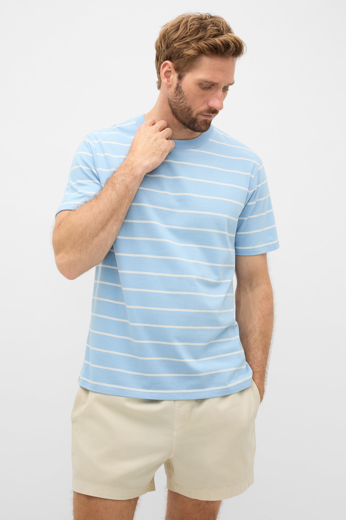 Stripe Crew Tee