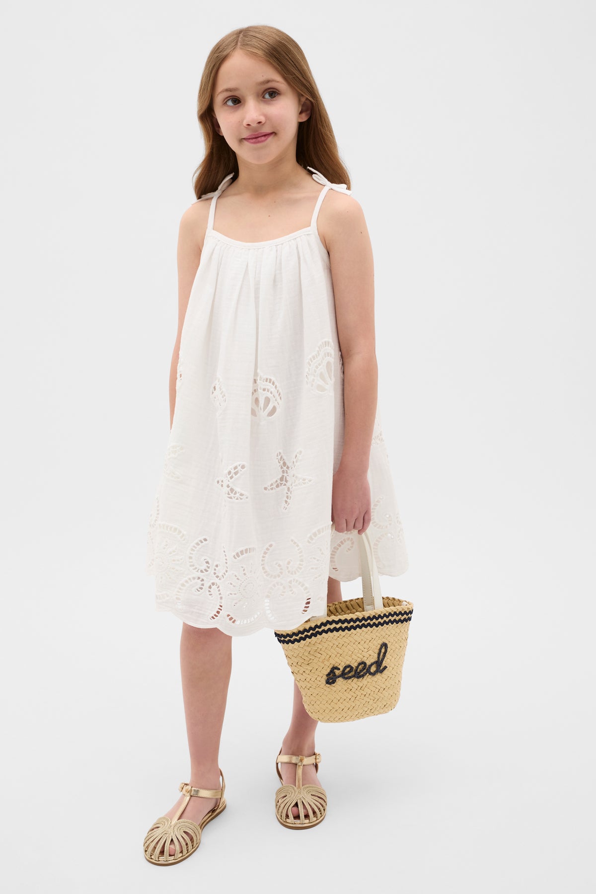 Broderie Dress