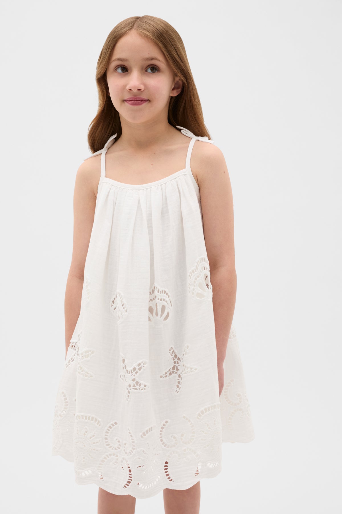 Broderie Dress