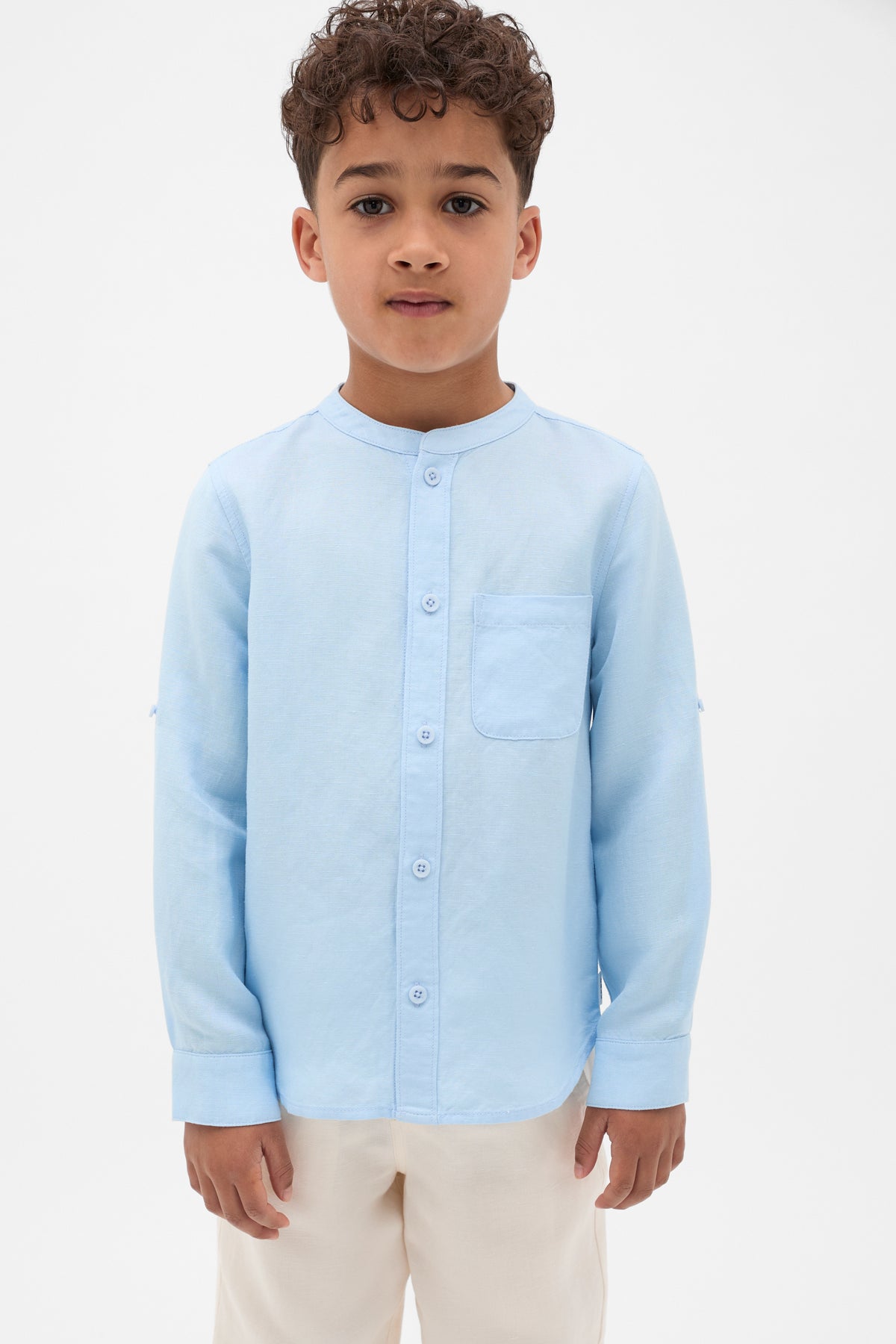 Stand Collar Shirt