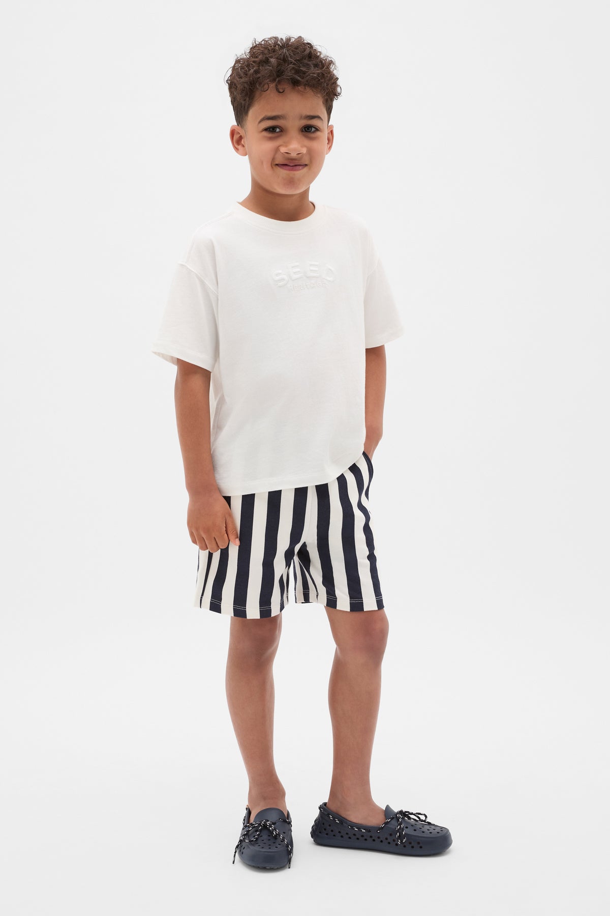 Stripe Track Short