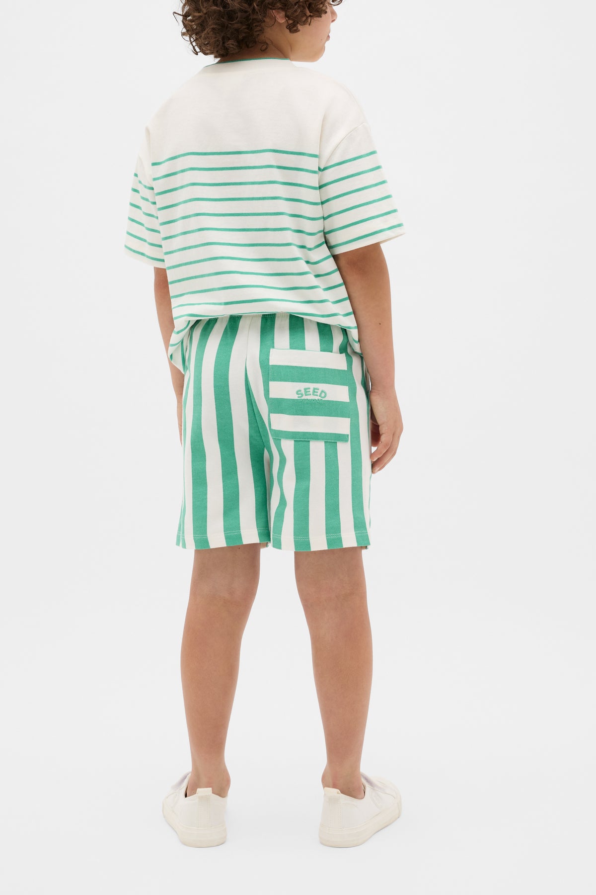 Stripe Track Short