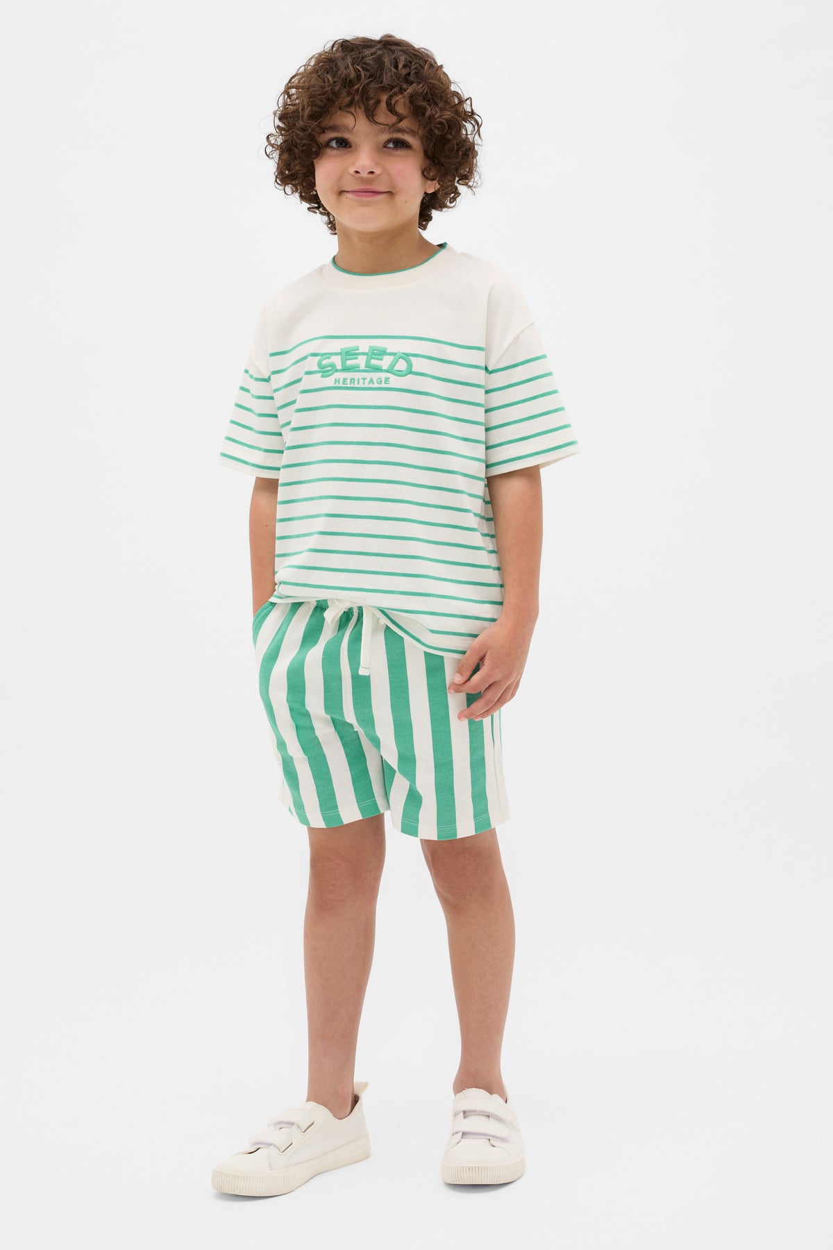Stripe Track Short