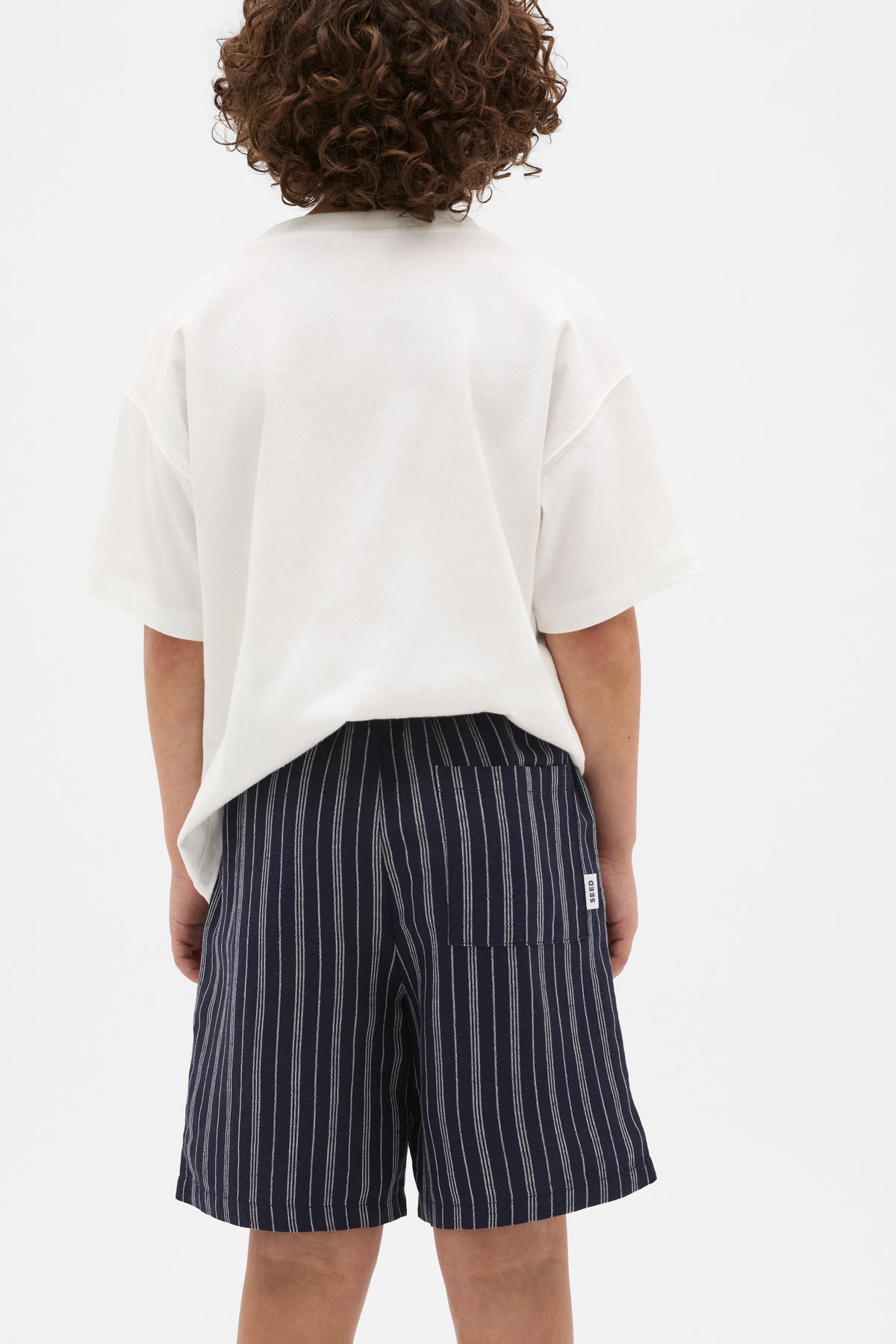 Pull On Stripe Short
