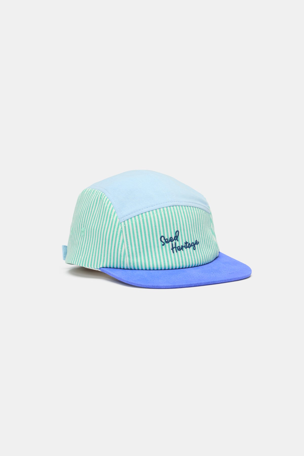 Stripe 5 Panel Cap