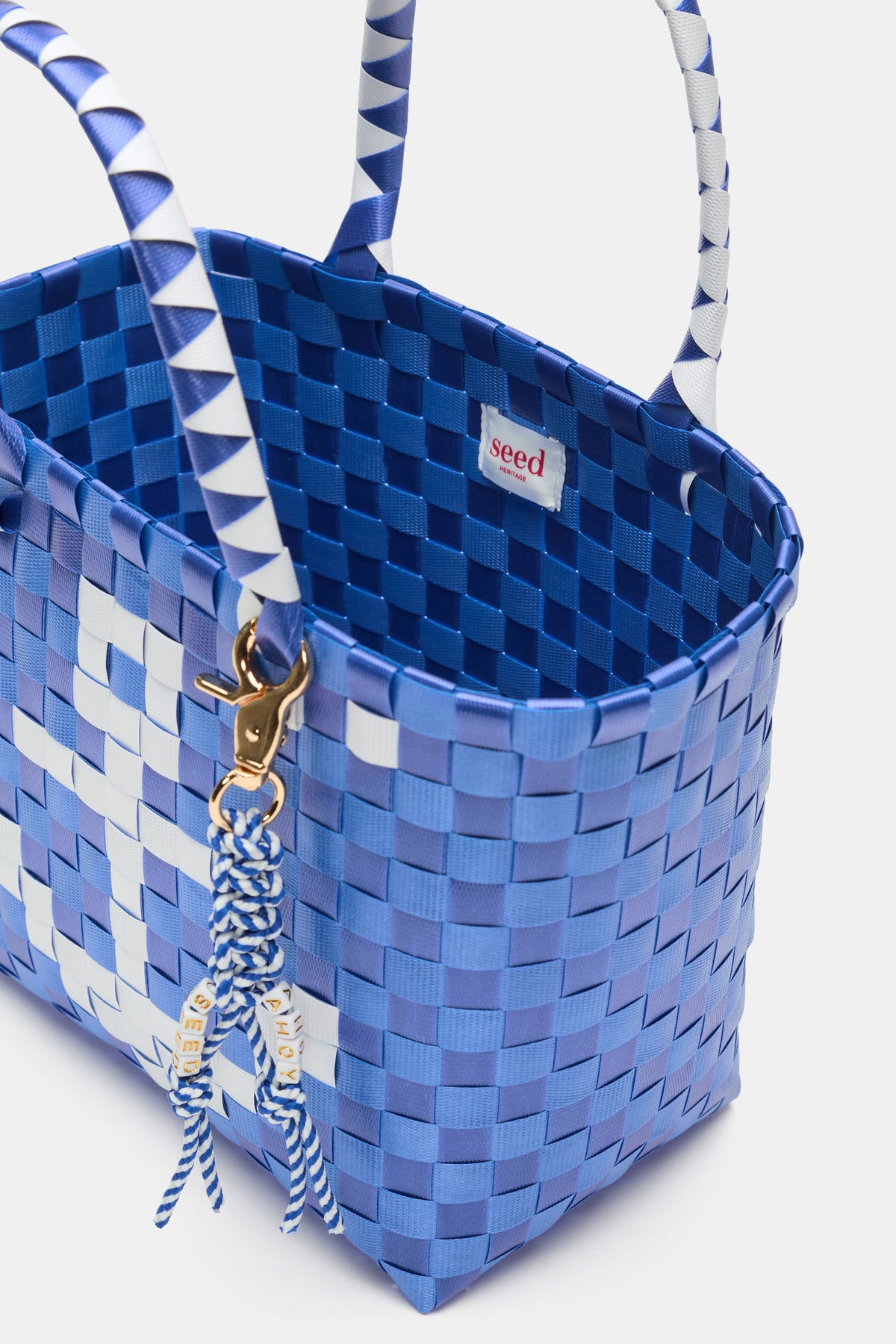 Woven Nautical Tote