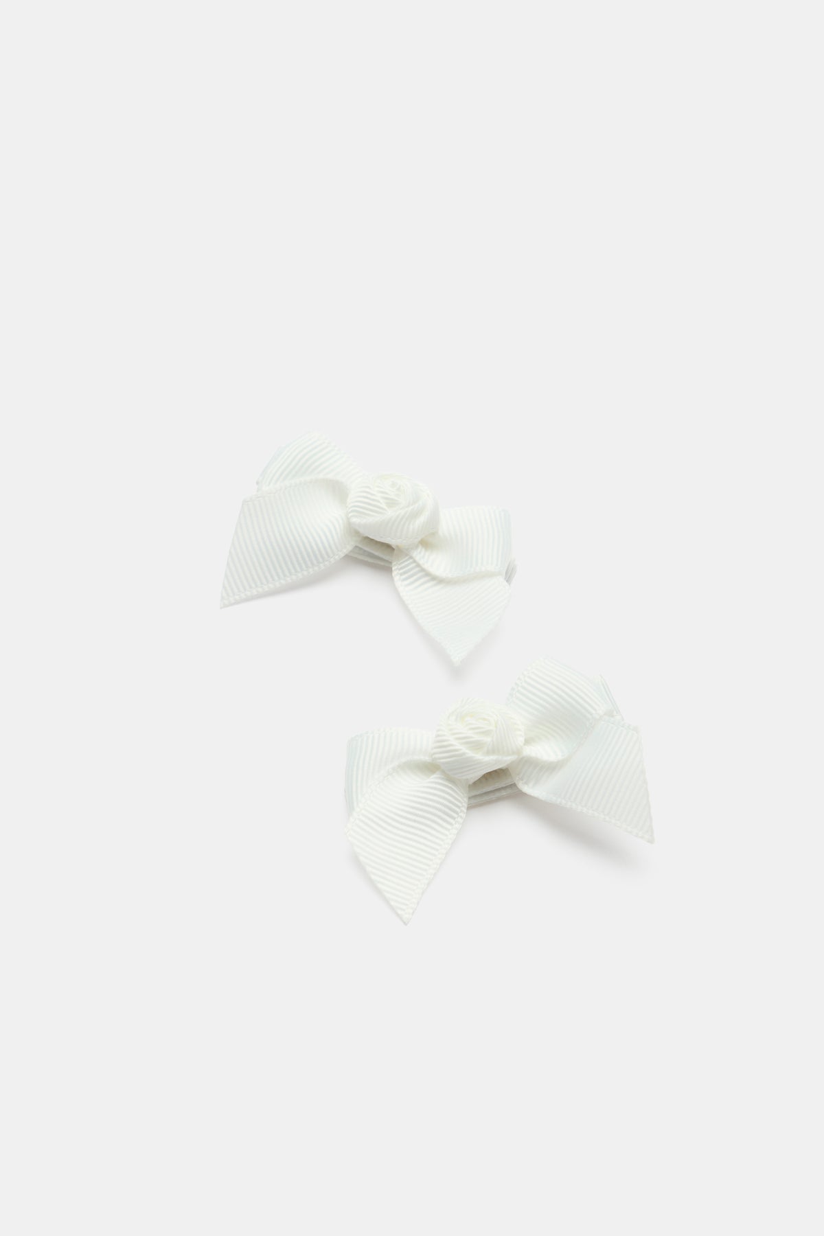 Rosette Bow Duck Clips