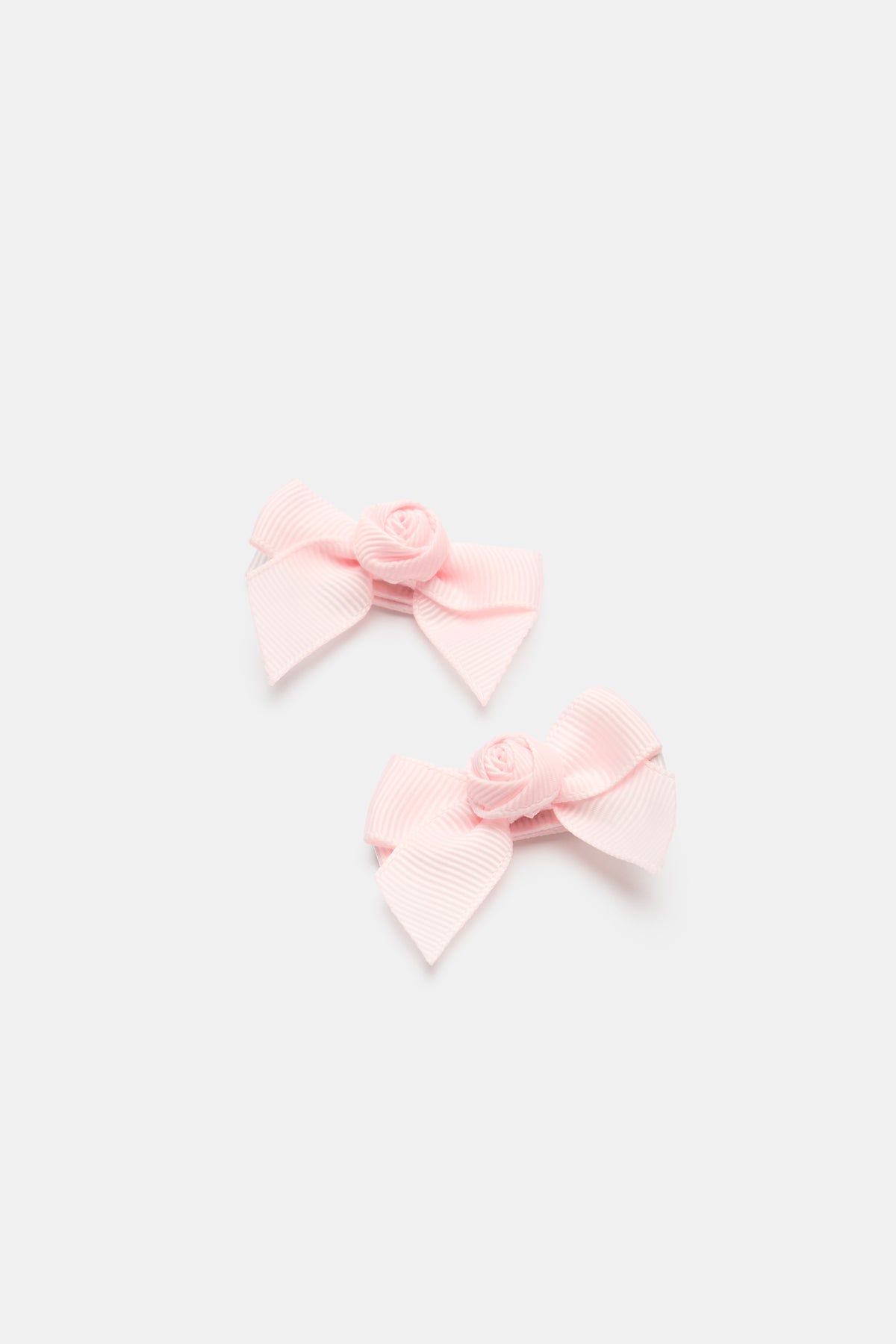 Rosette Bow Duck Clips