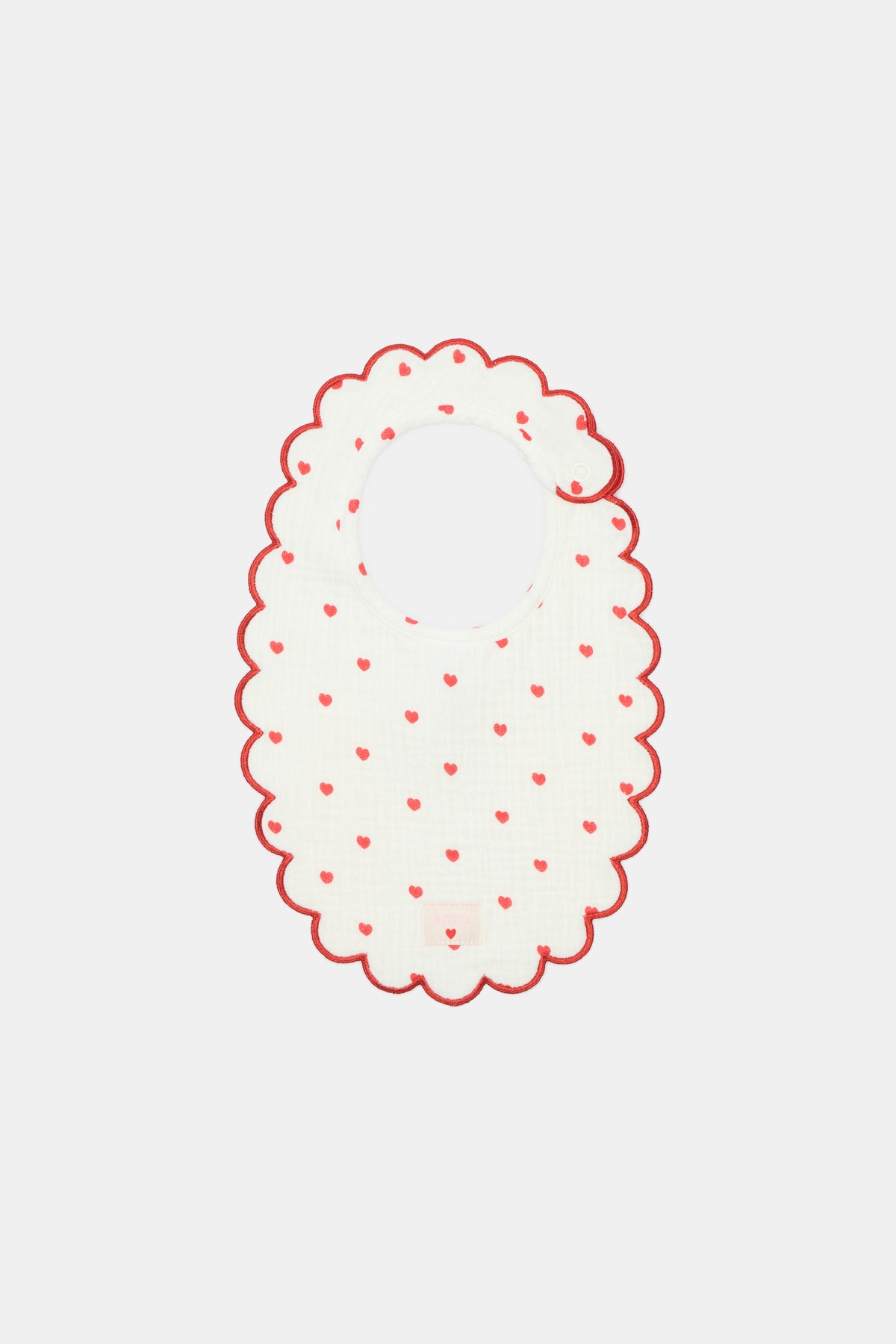Scallop Edge Bib