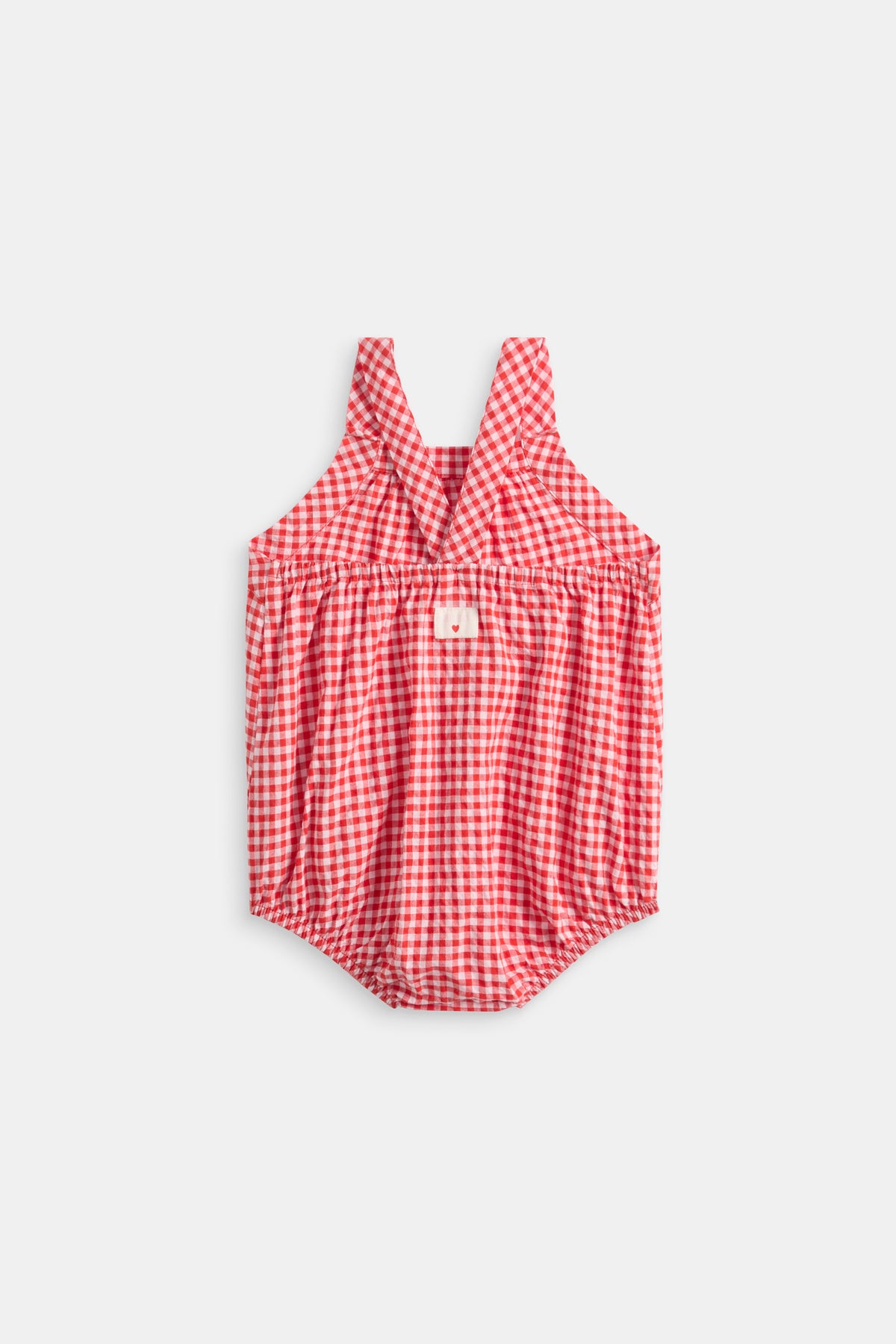Gingham Romper
