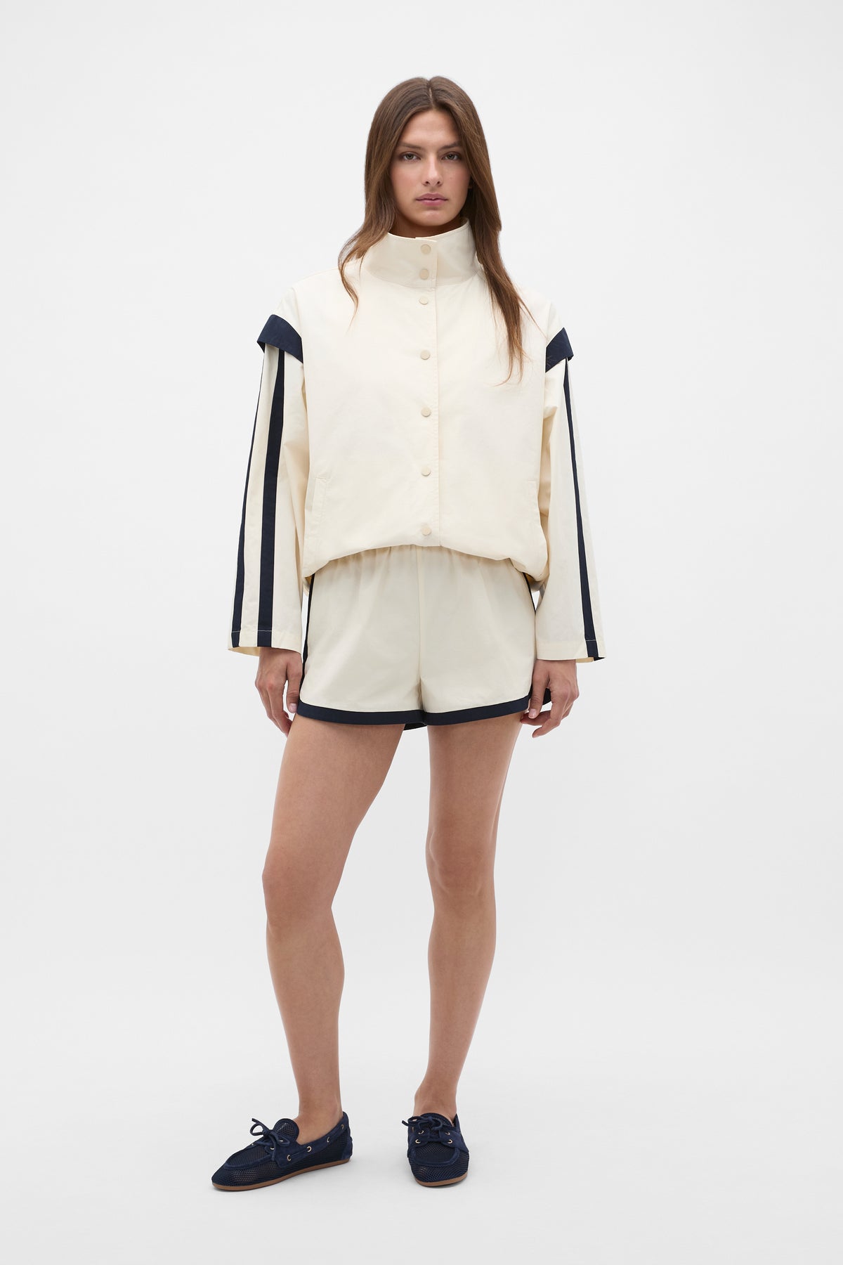 Contrast Trim Relaxed Short