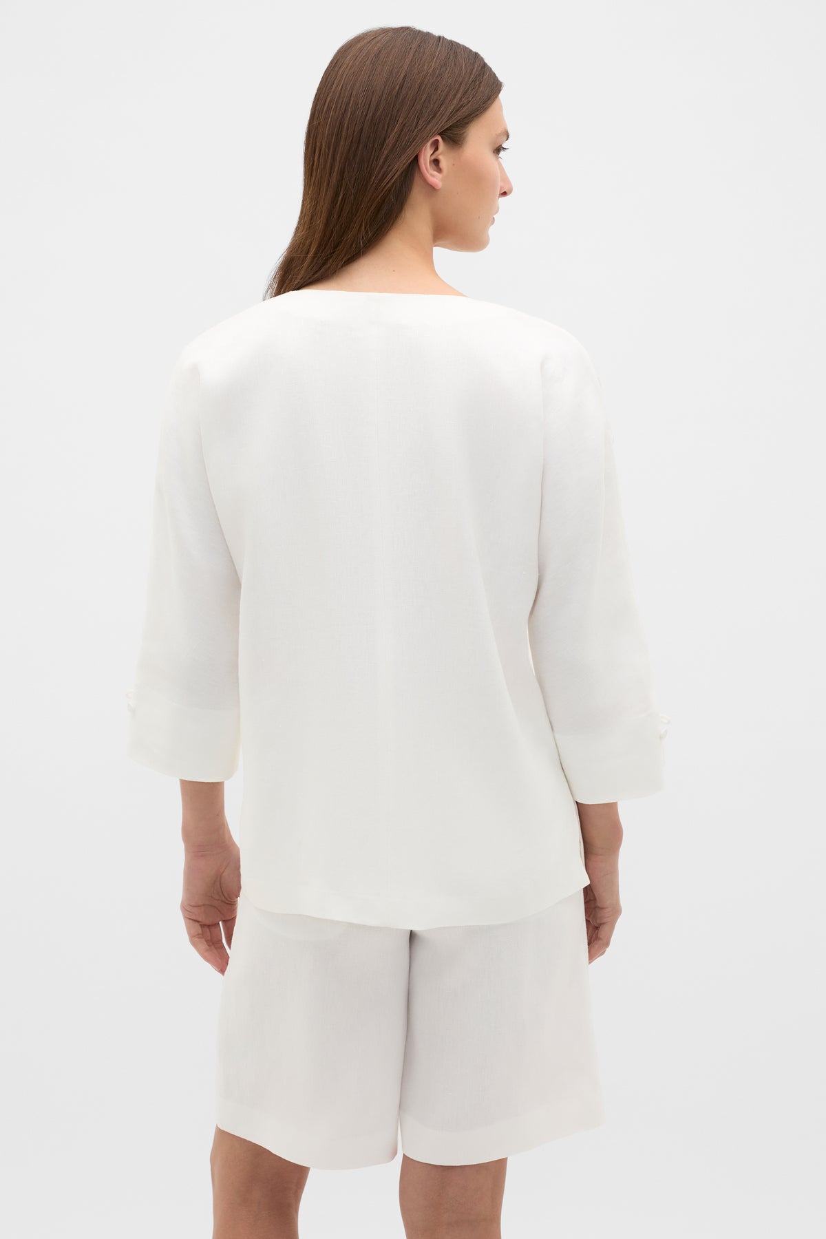 Linen Button Down Top