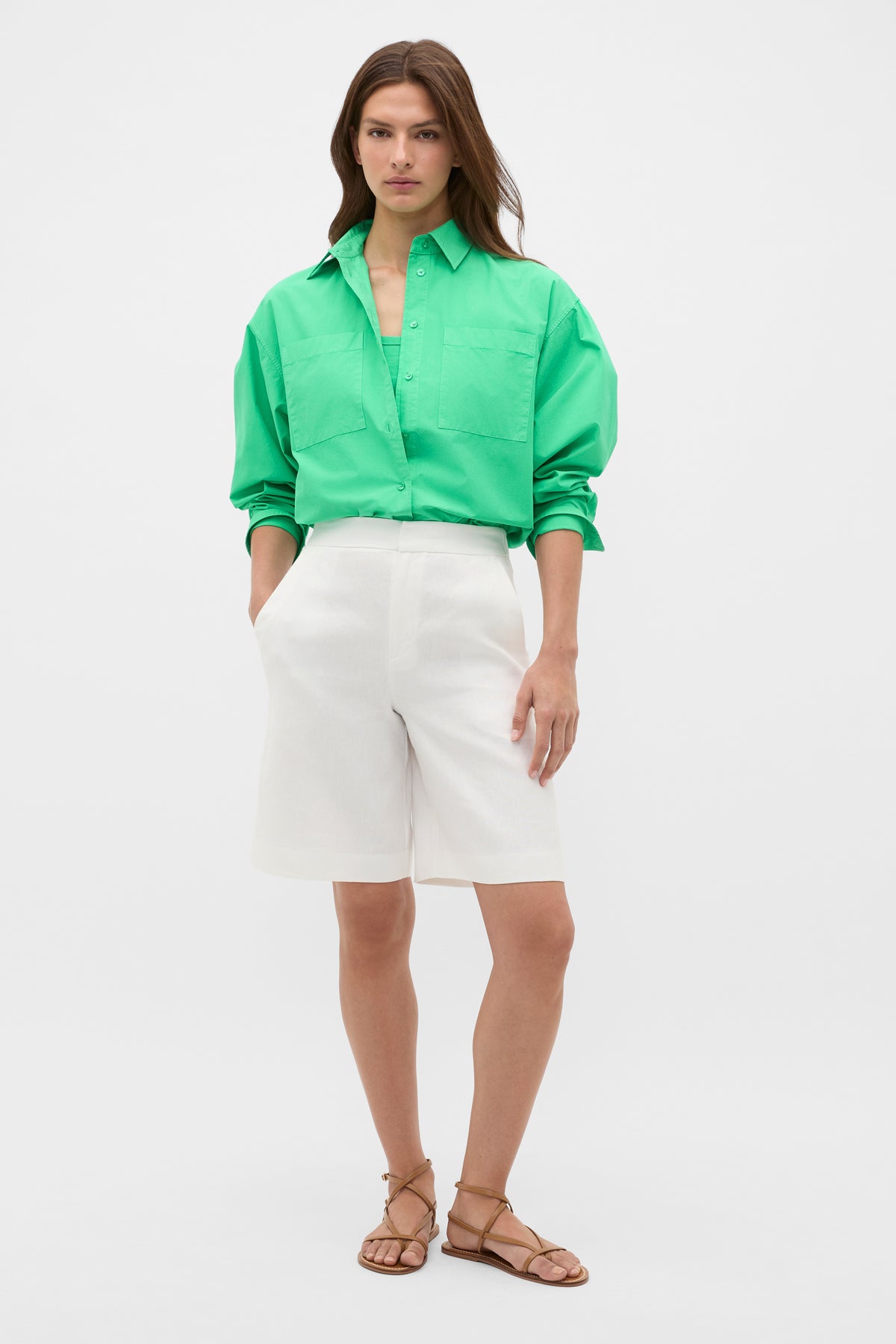Cotton Garment Dyed Shirt