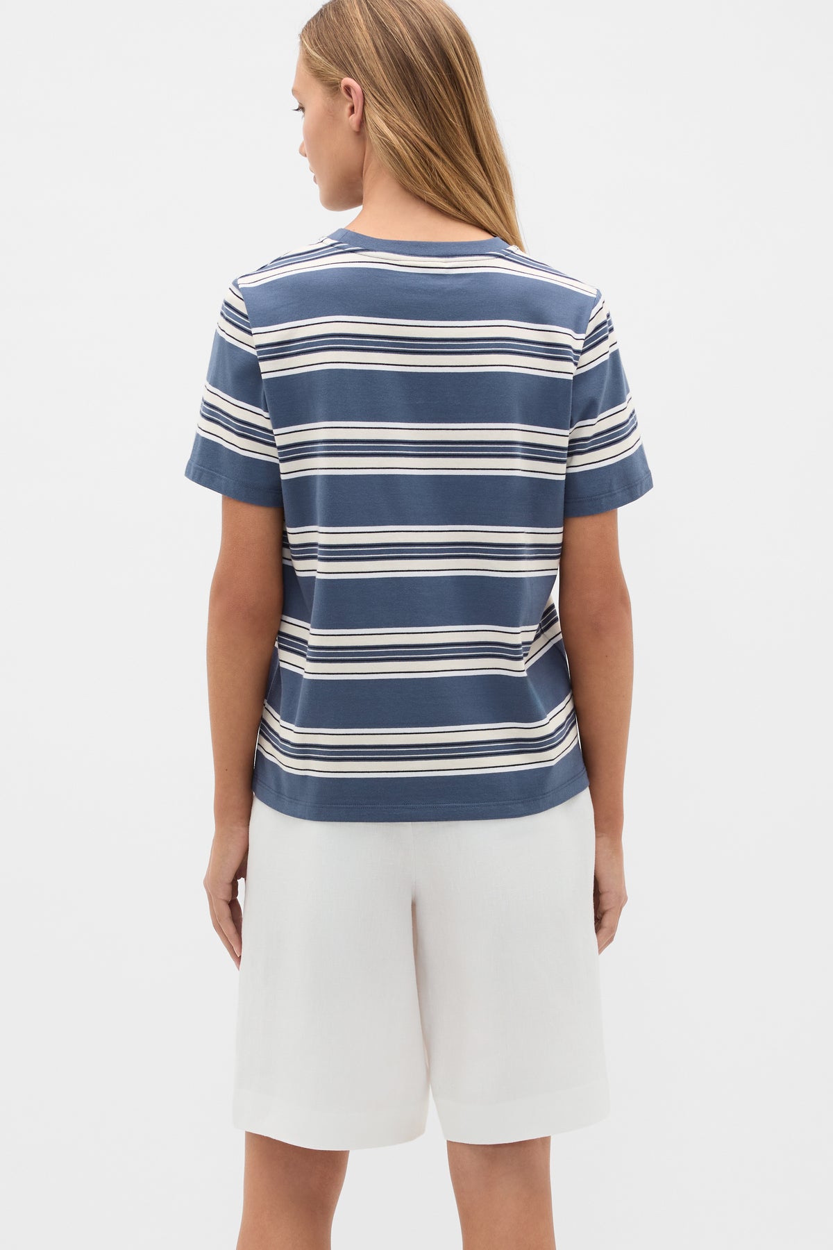 Variegated Stripe Tee