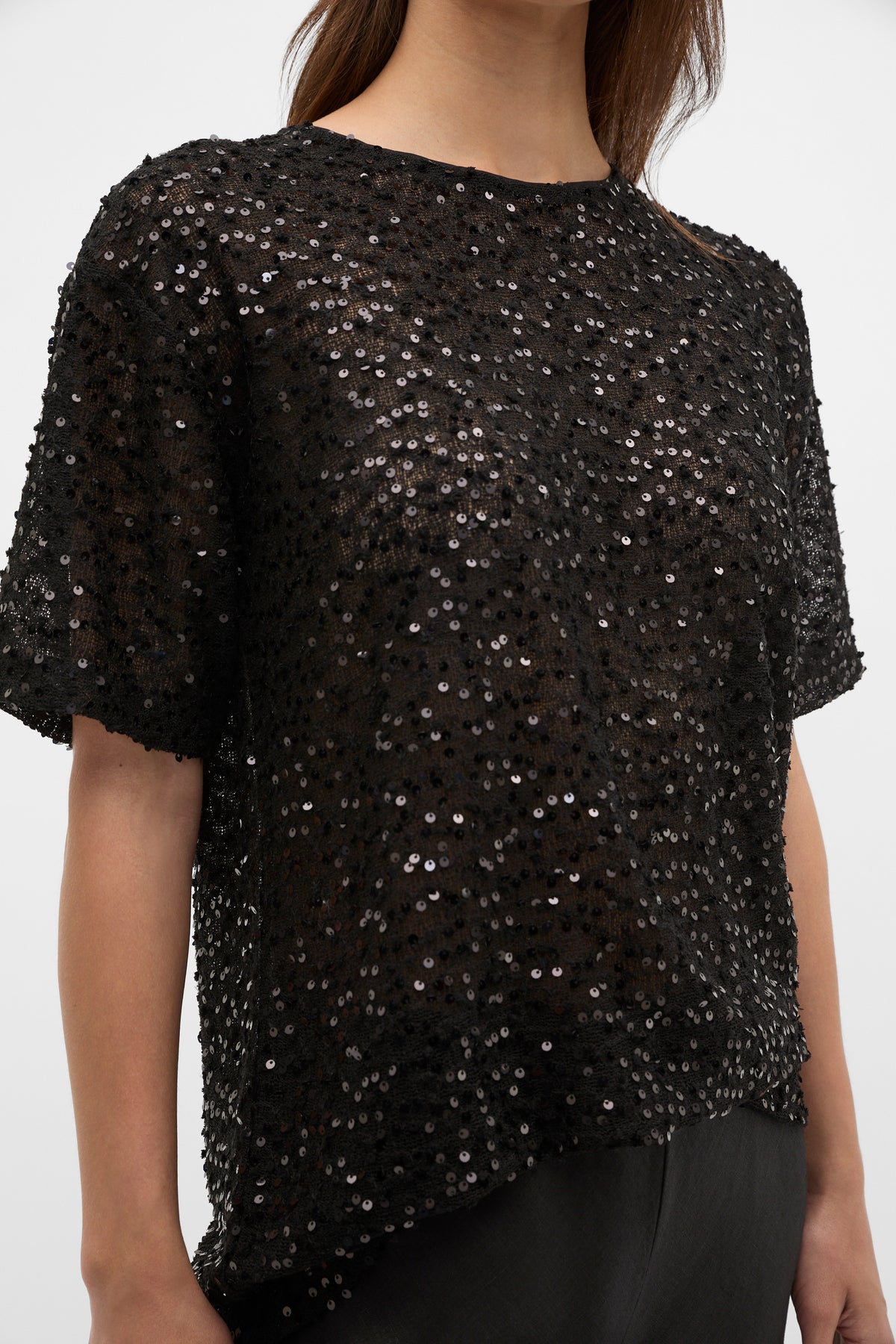 Sequin Tee