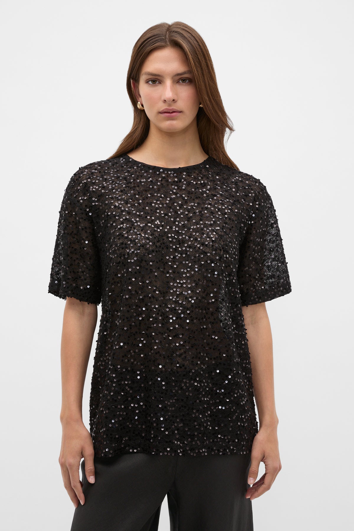 Sequin Tee