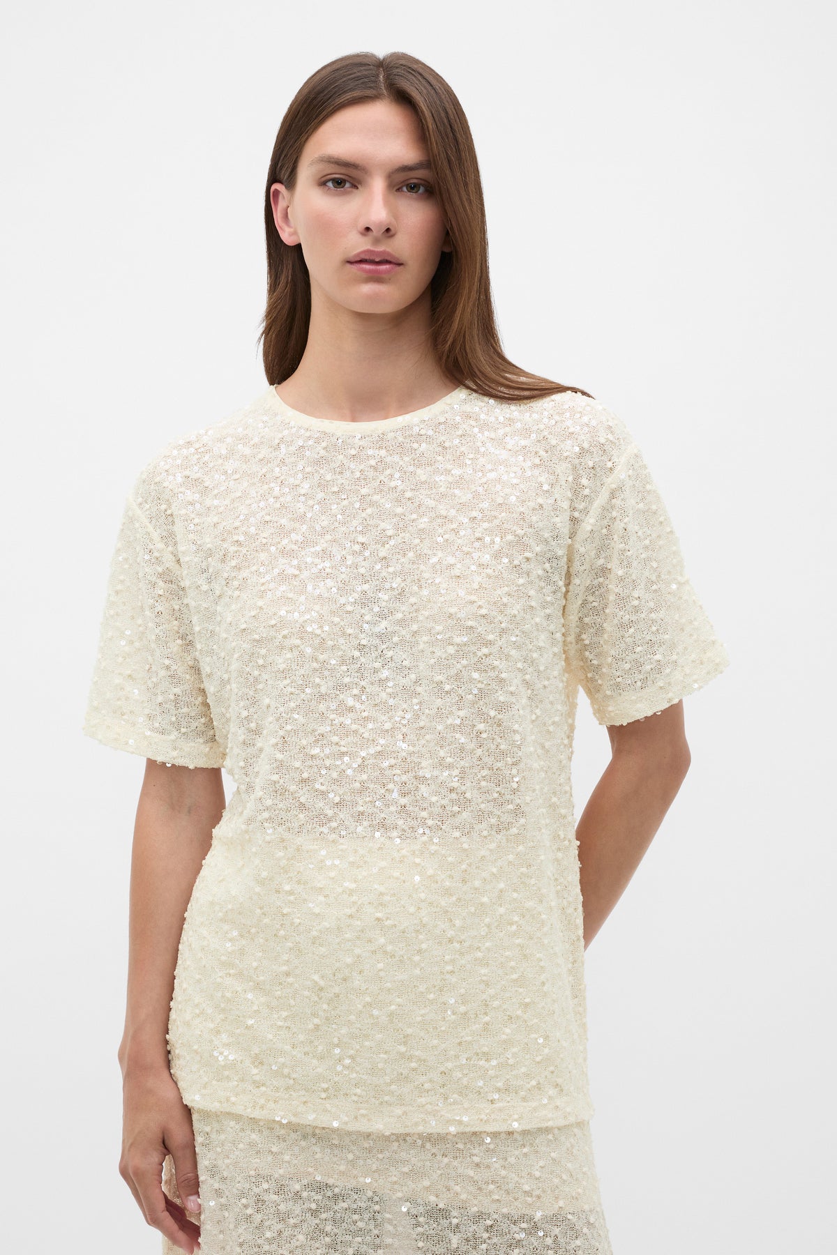 Sequin Tee