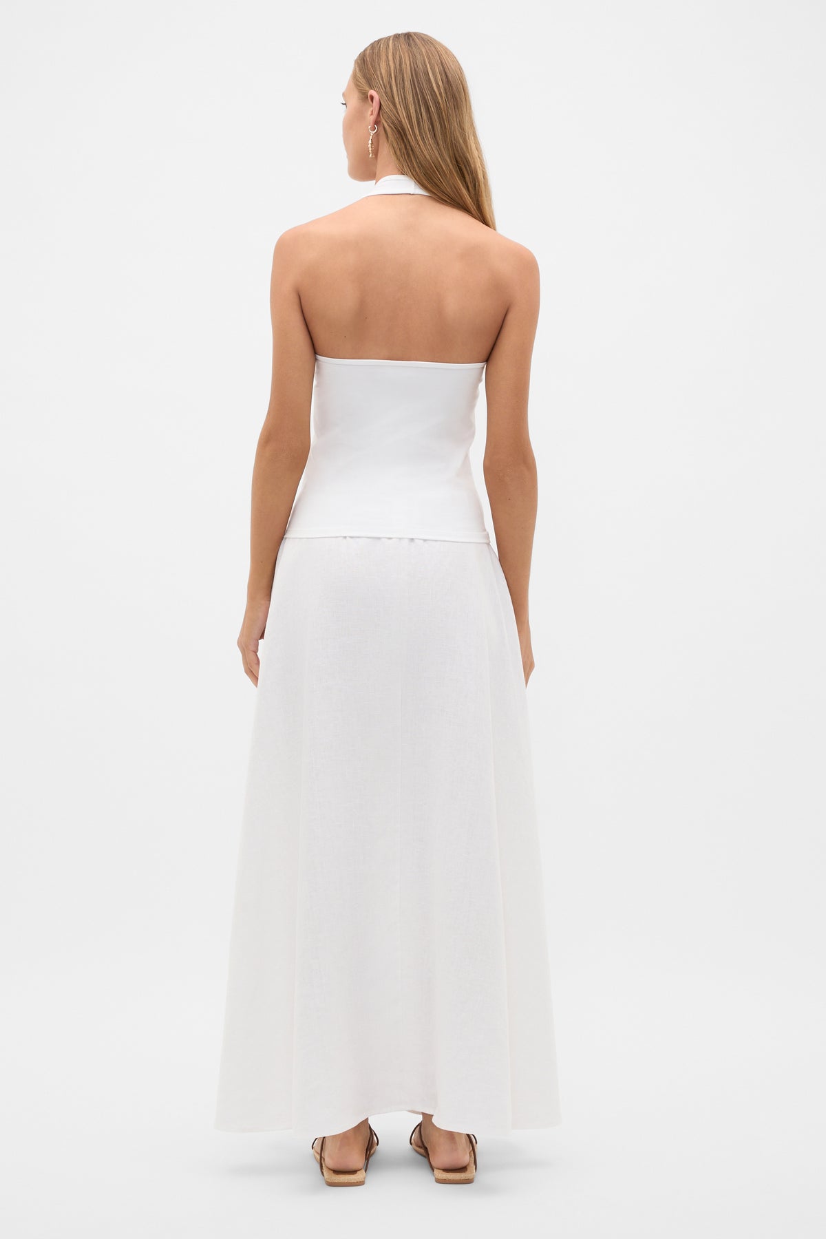 V Neck Halter Tank