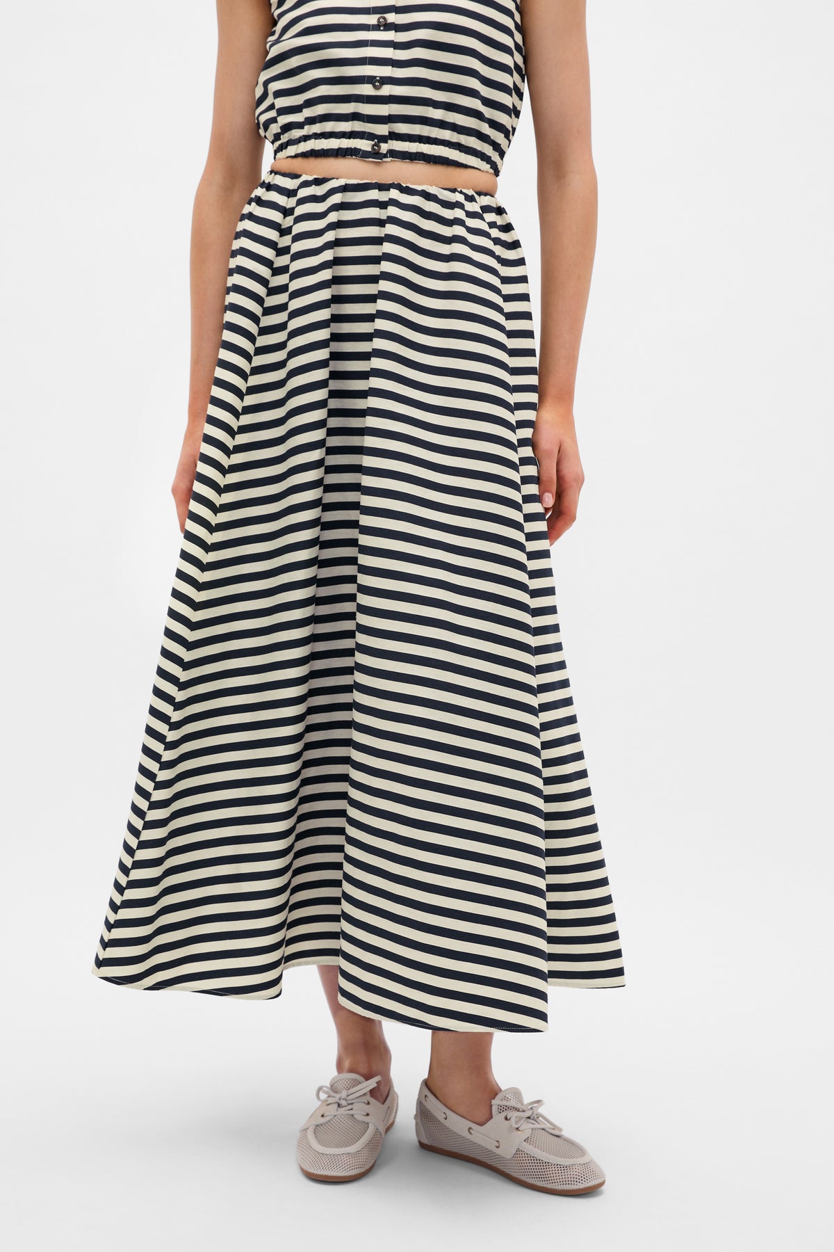 Stripe Full Skirt