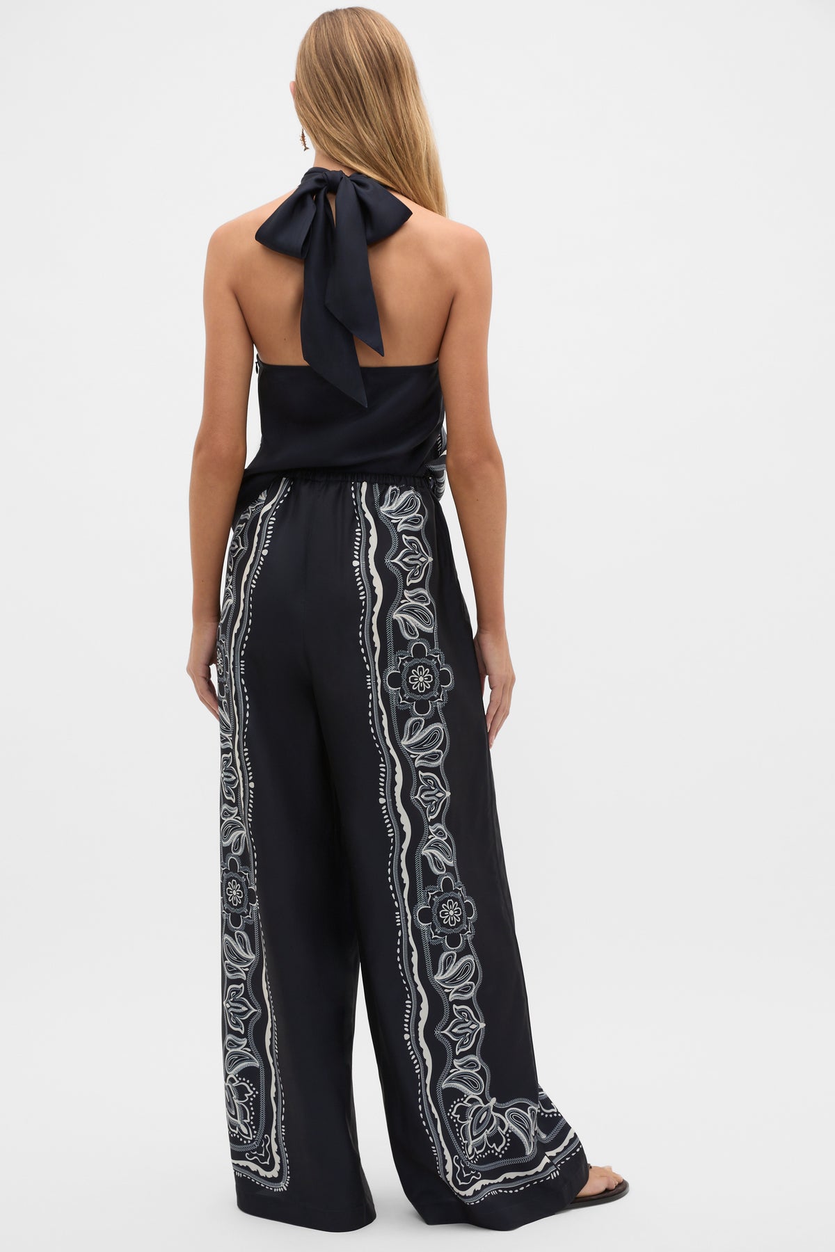 Scarf Print Pant