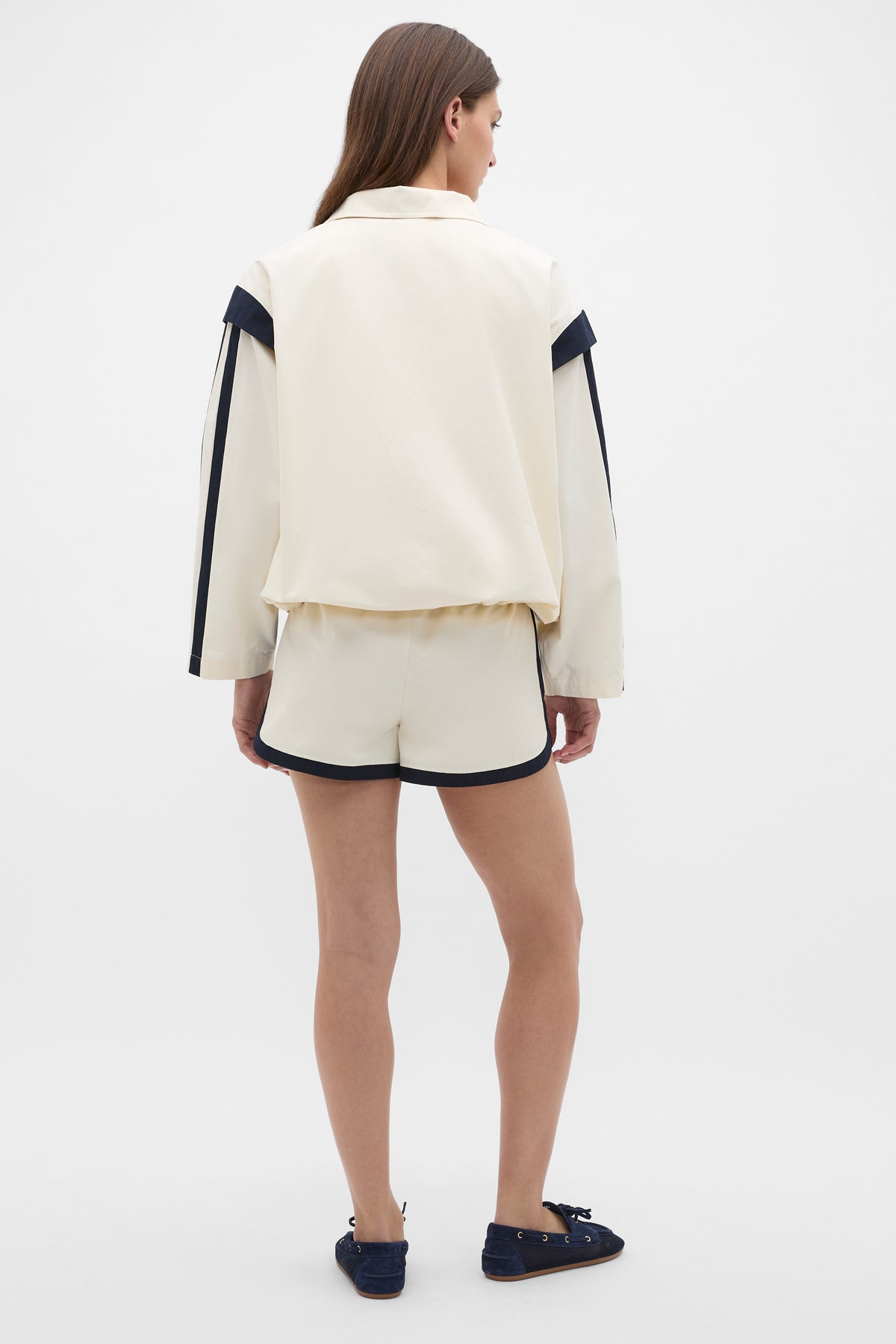 Contrast Trim Jacket