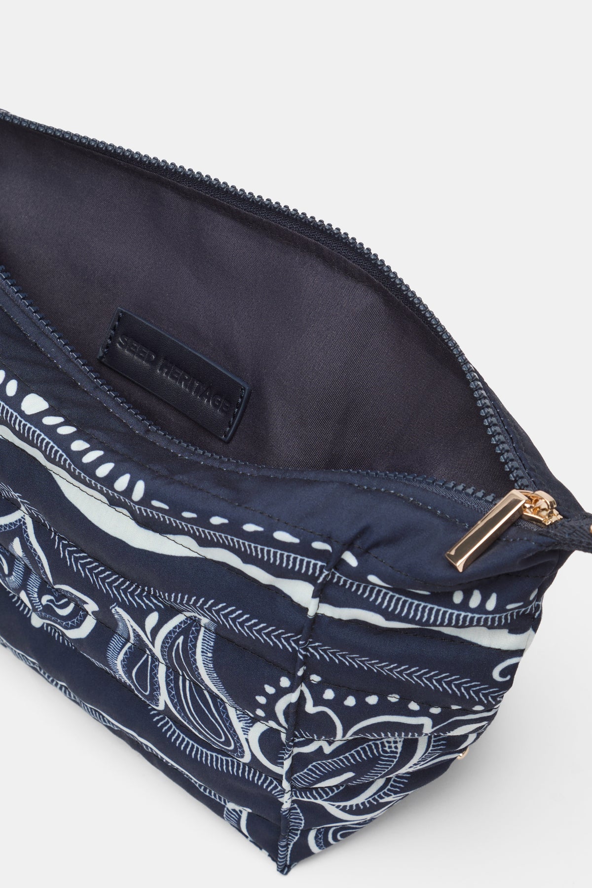 Scarf Print Cosmetic Bag