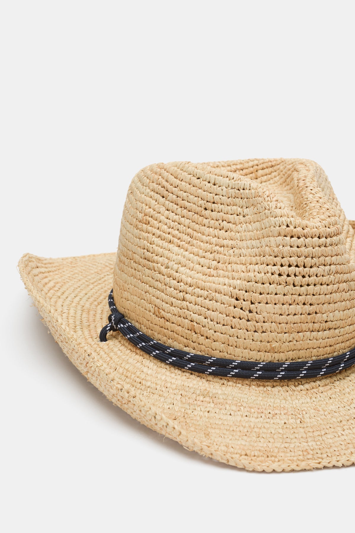 Rope Detail Cowboy Hat