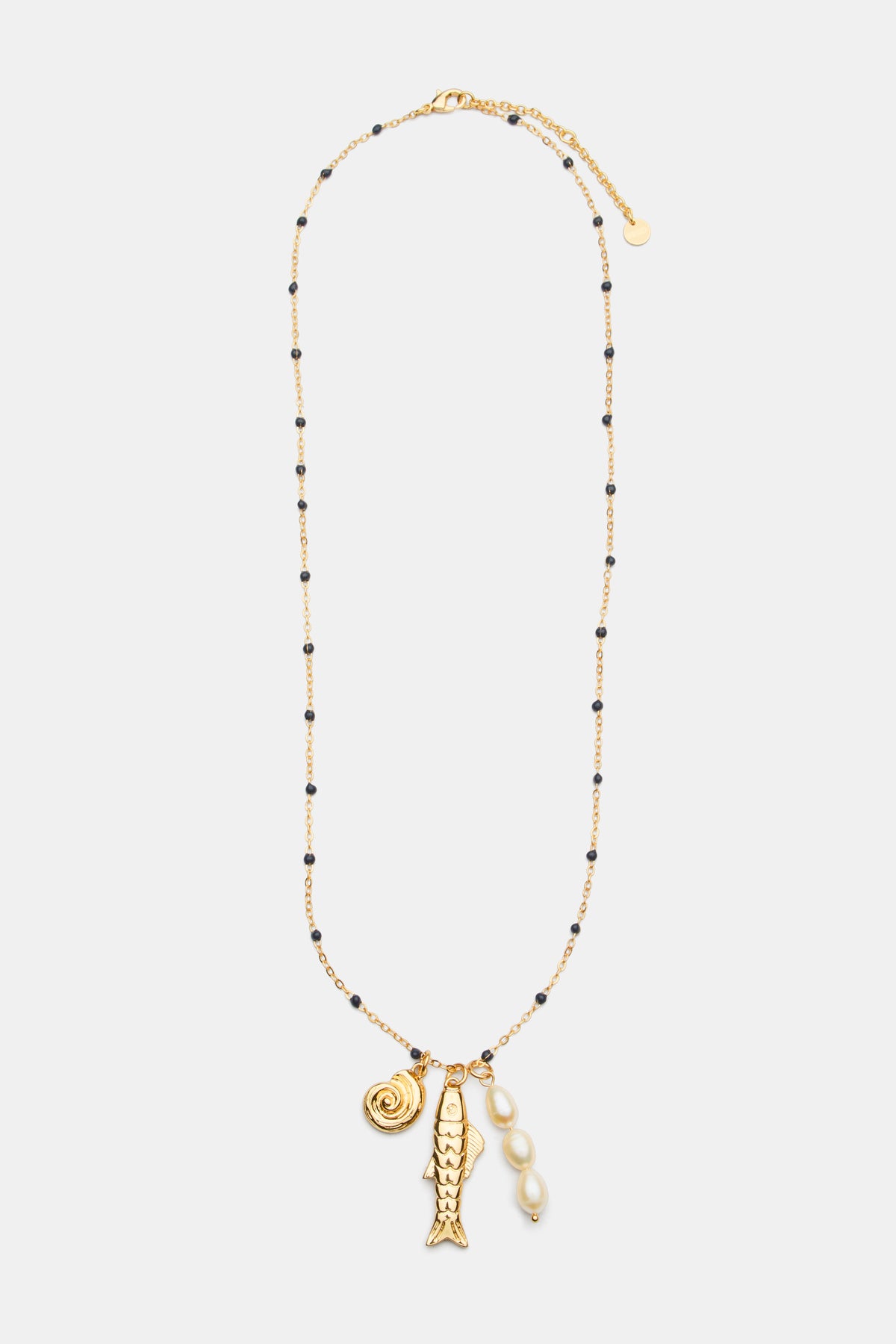 Enamel Chain Necklace