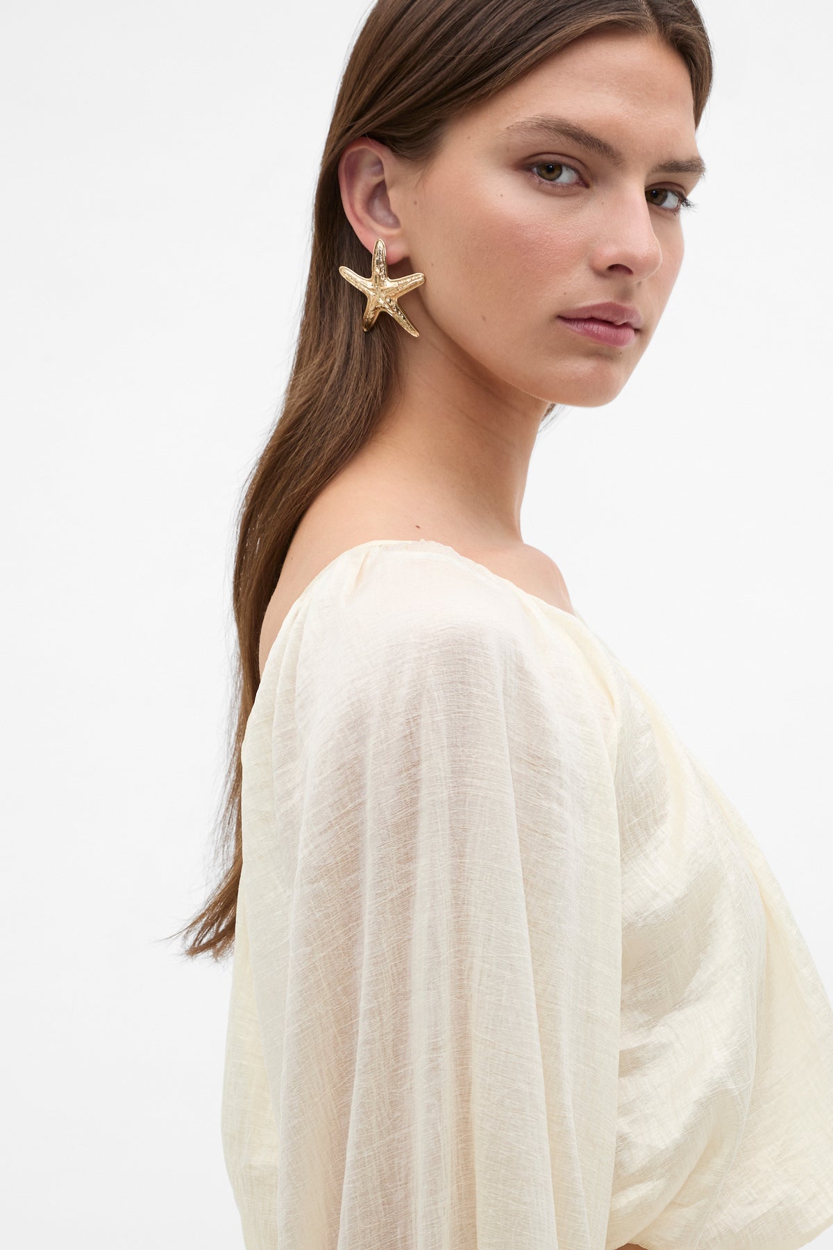 Statement Starfish Earring