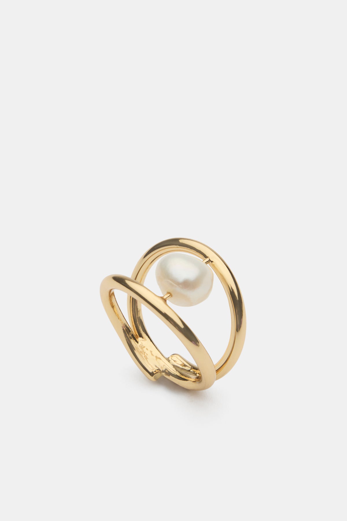 Wrap Around Pearl Ring