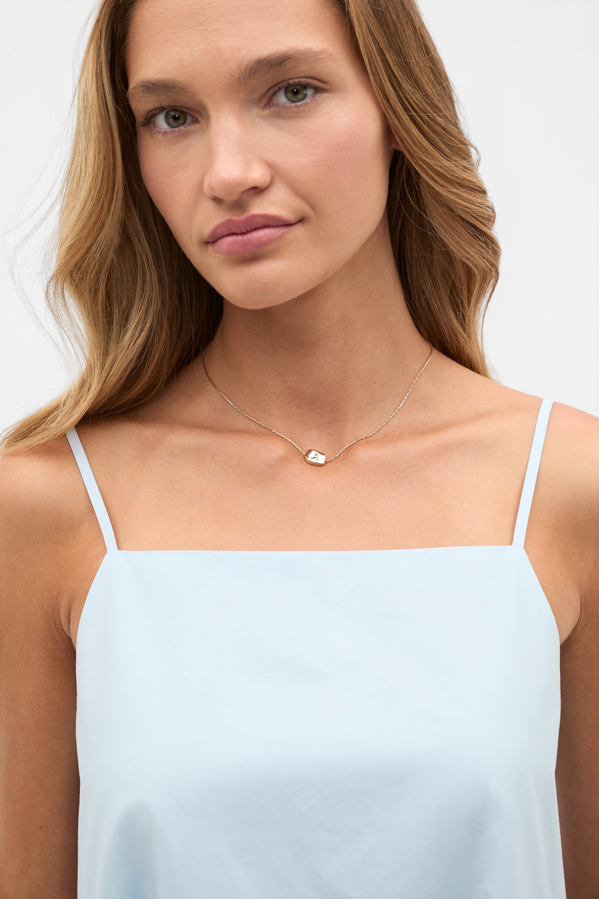 Pebble Alphabet Necklace