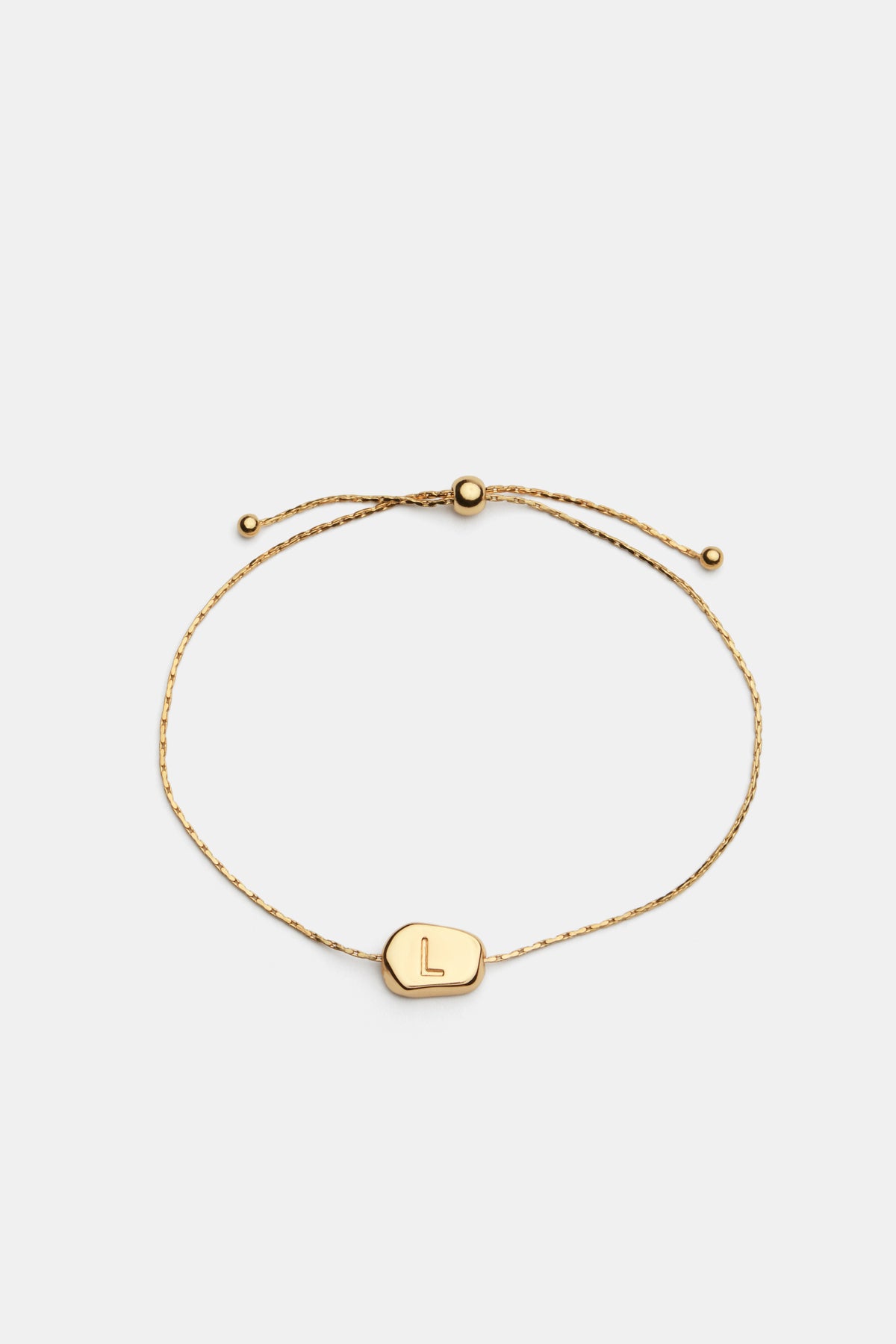 Pebble Alphabet Bracelet