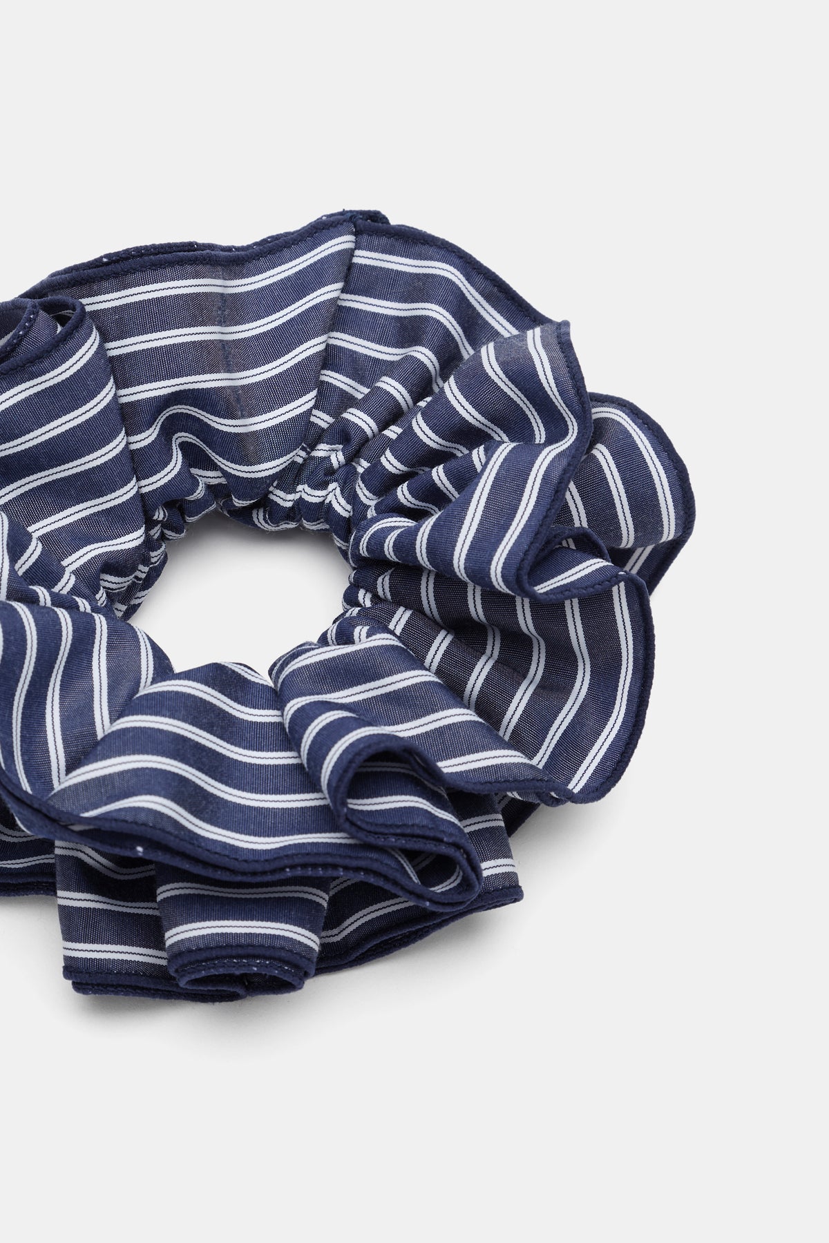Layered Stripe Scrunchie