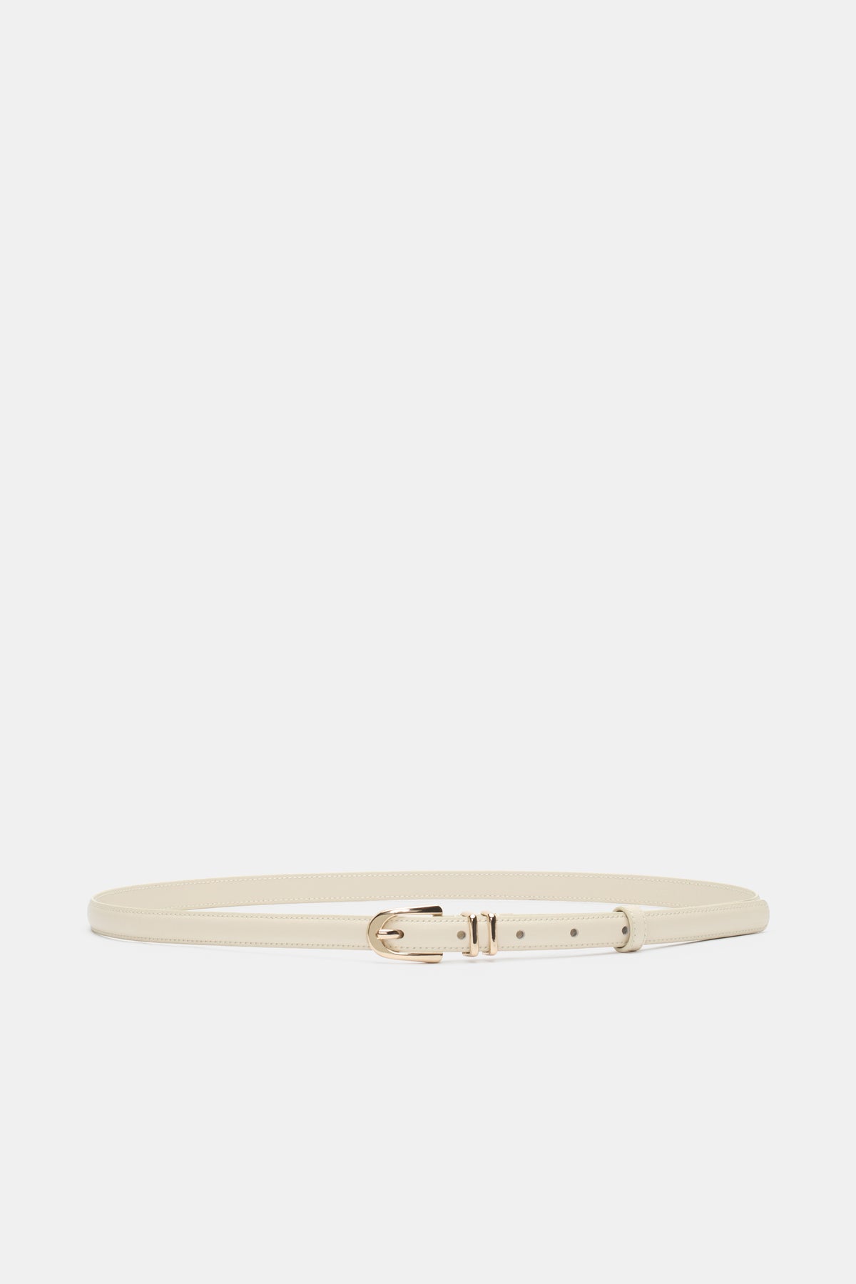 Avah Narrow Leather Belt
