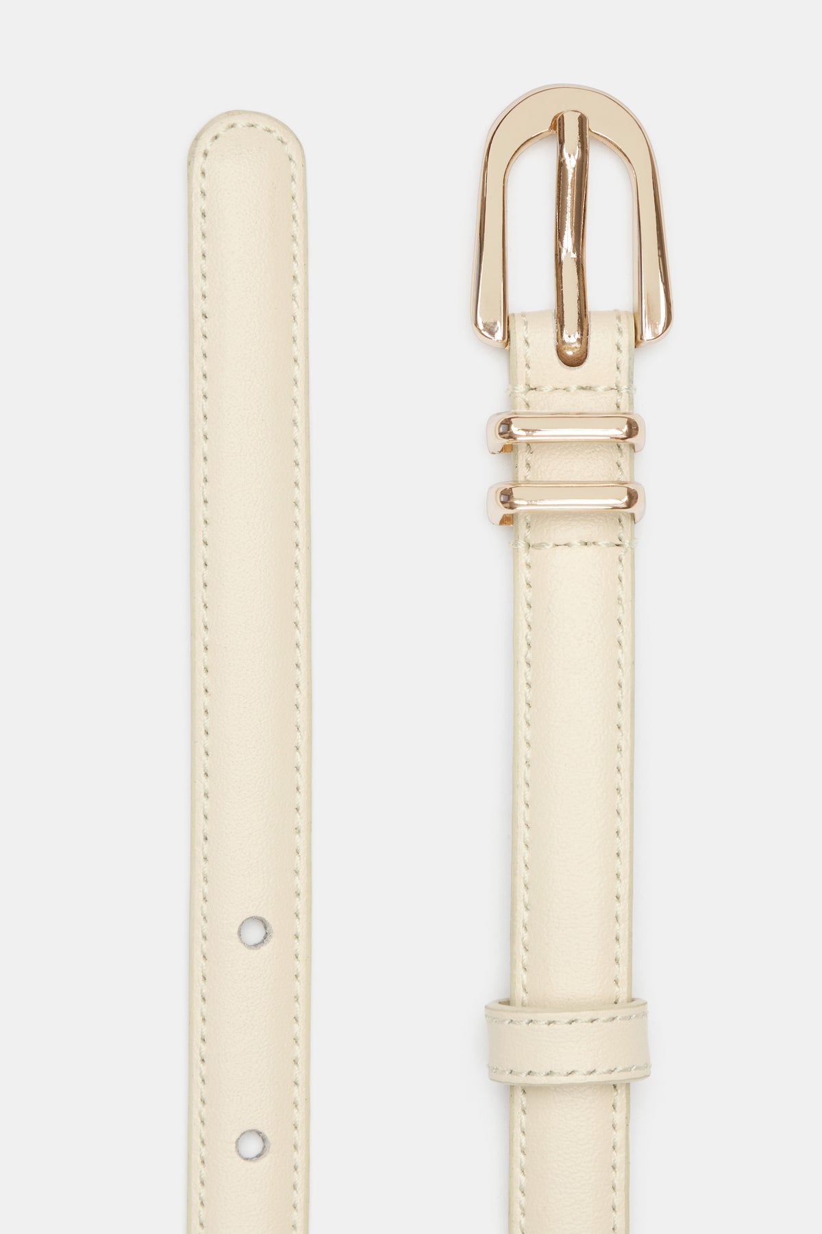 Avah Narrow Leather Belt