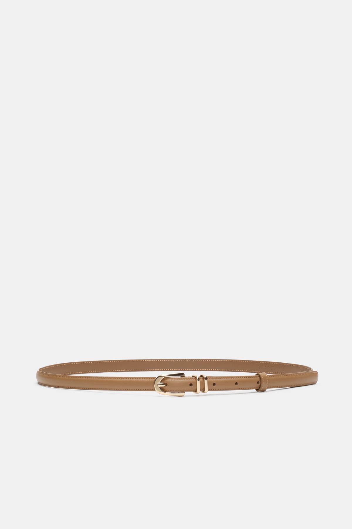 Avah Narrow Leather Belt