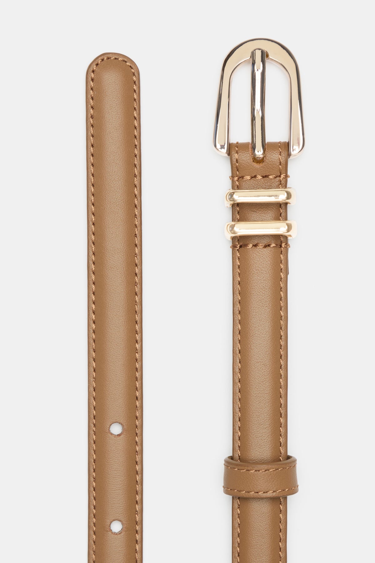 Avah Narrow Leather Belt