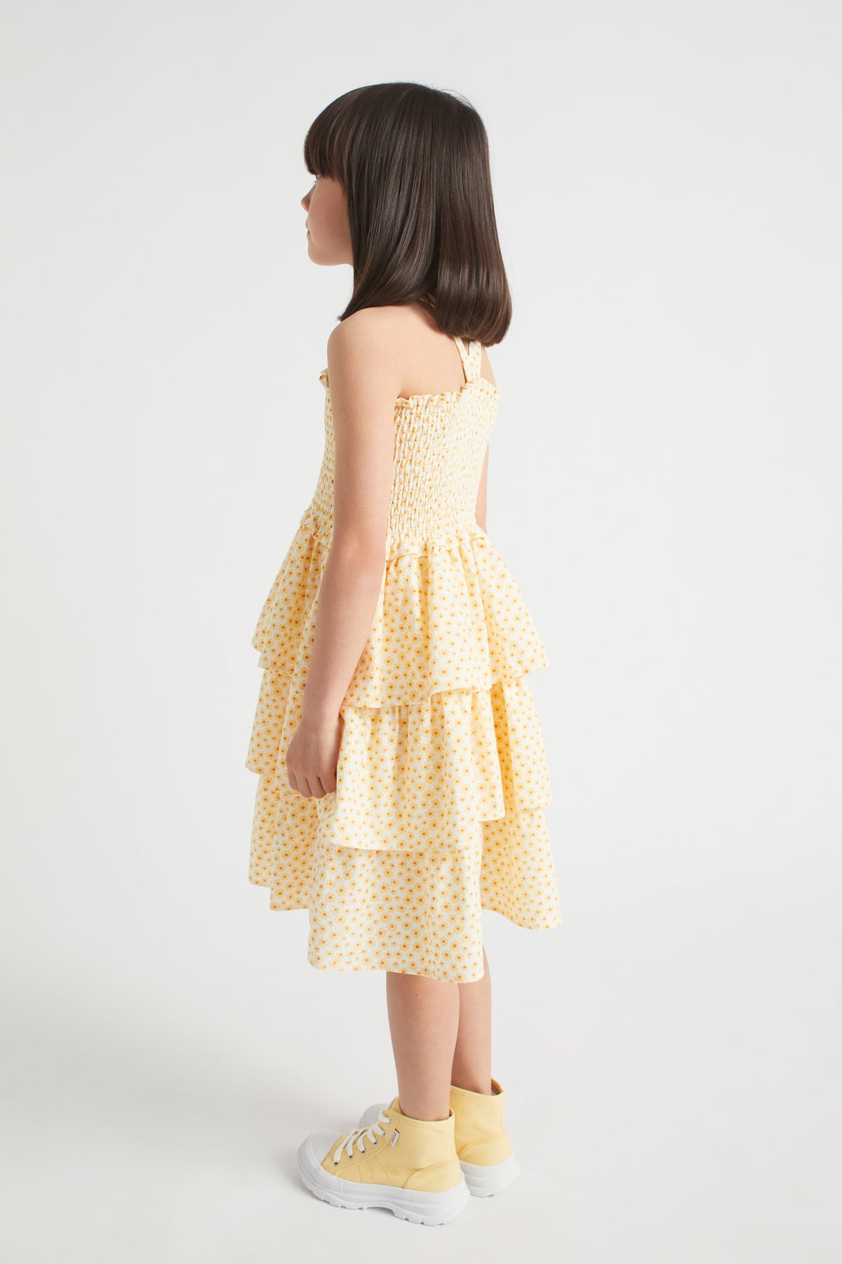 Frill Ditsy Dress