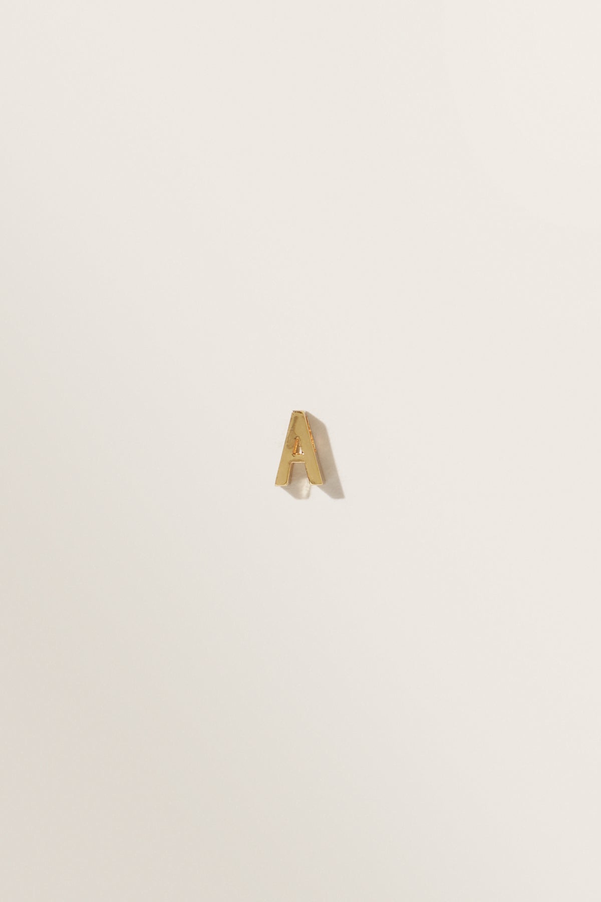 Gold Initial Charm