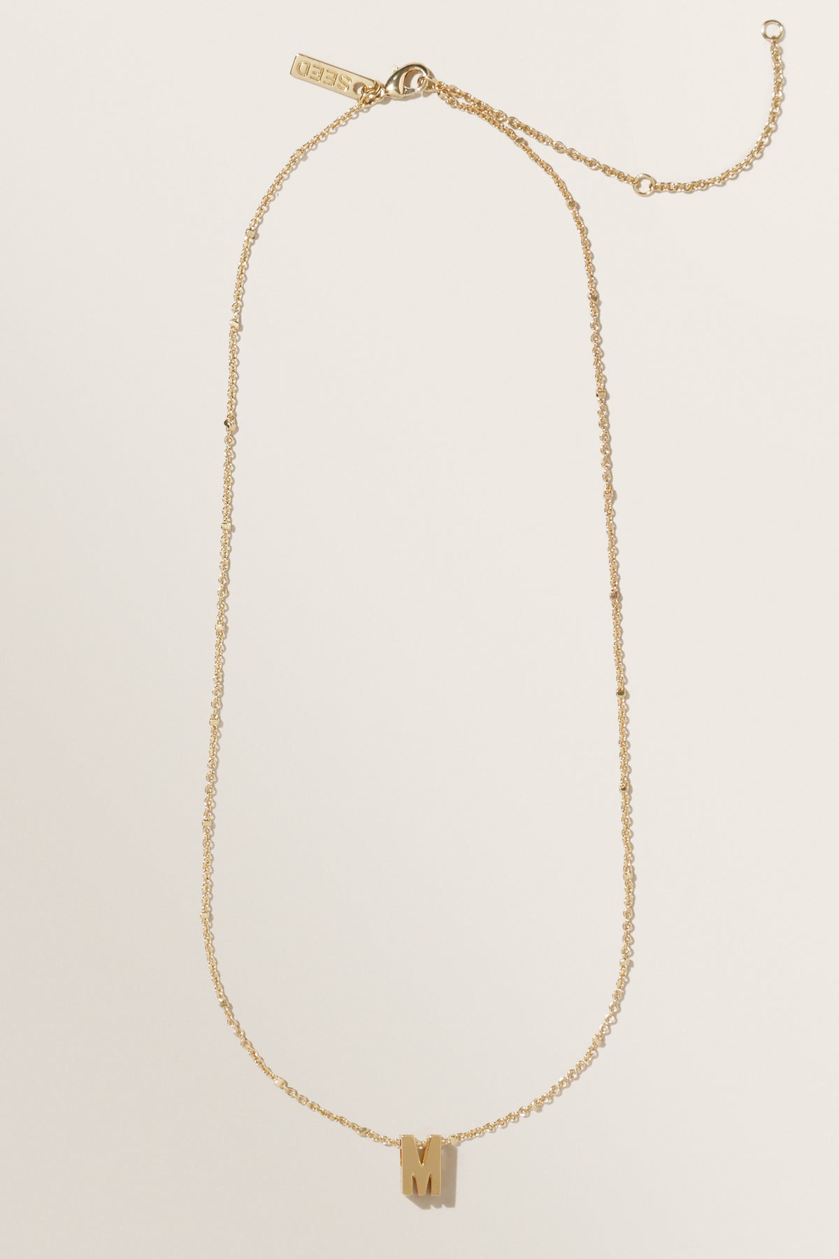 Gold Initial Charm