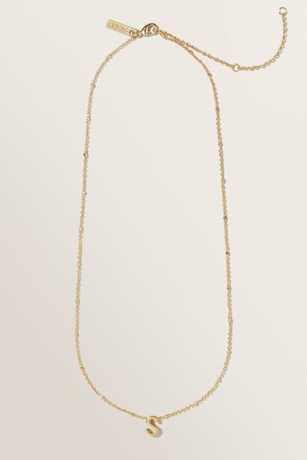 Gold Initial Charm
