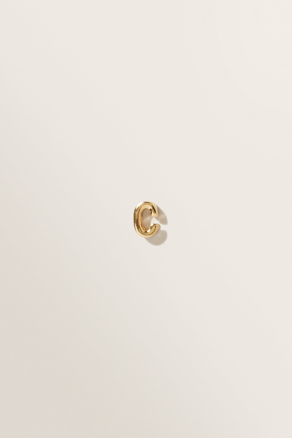 Gold Initial Charm