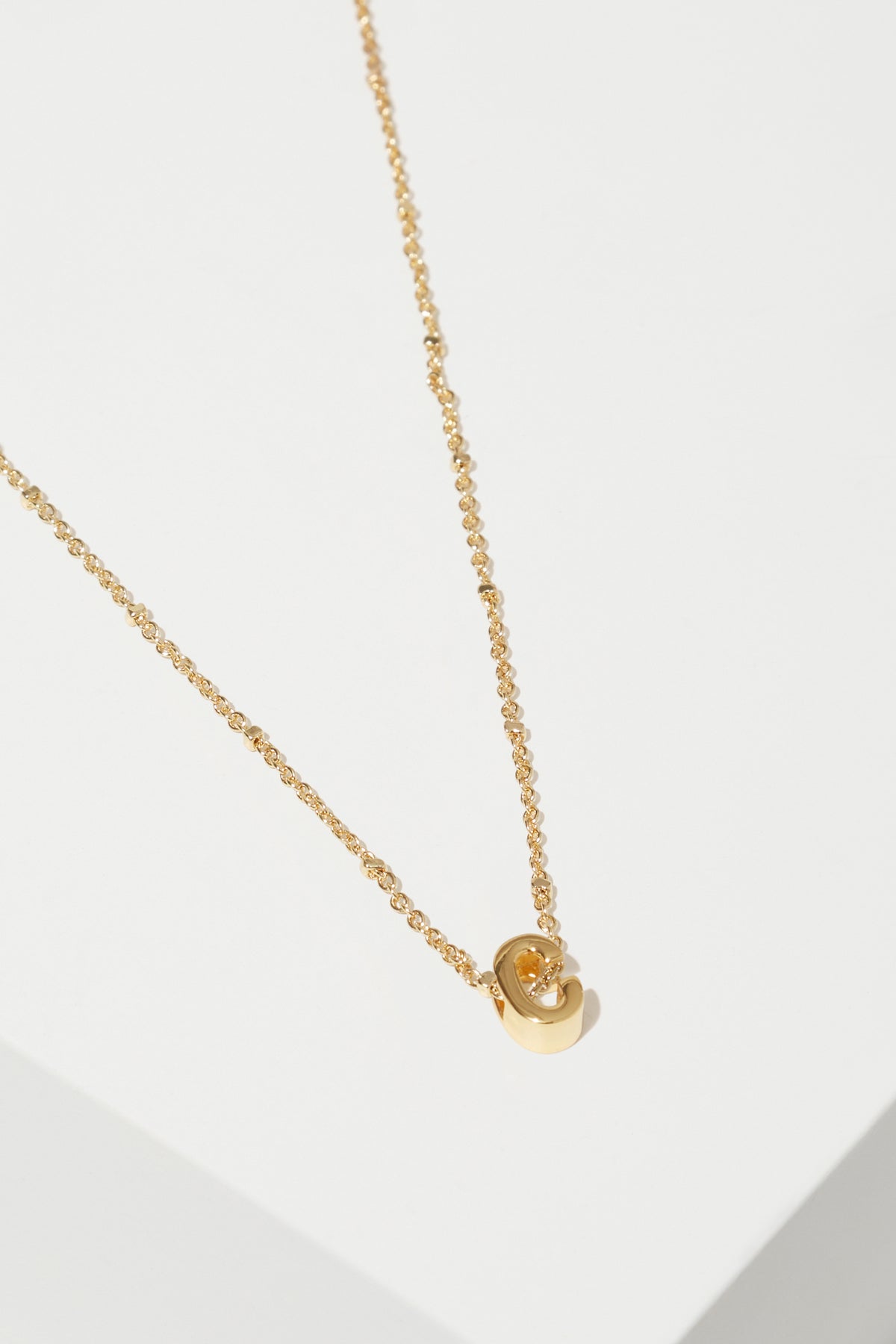 Gold Initial Charm