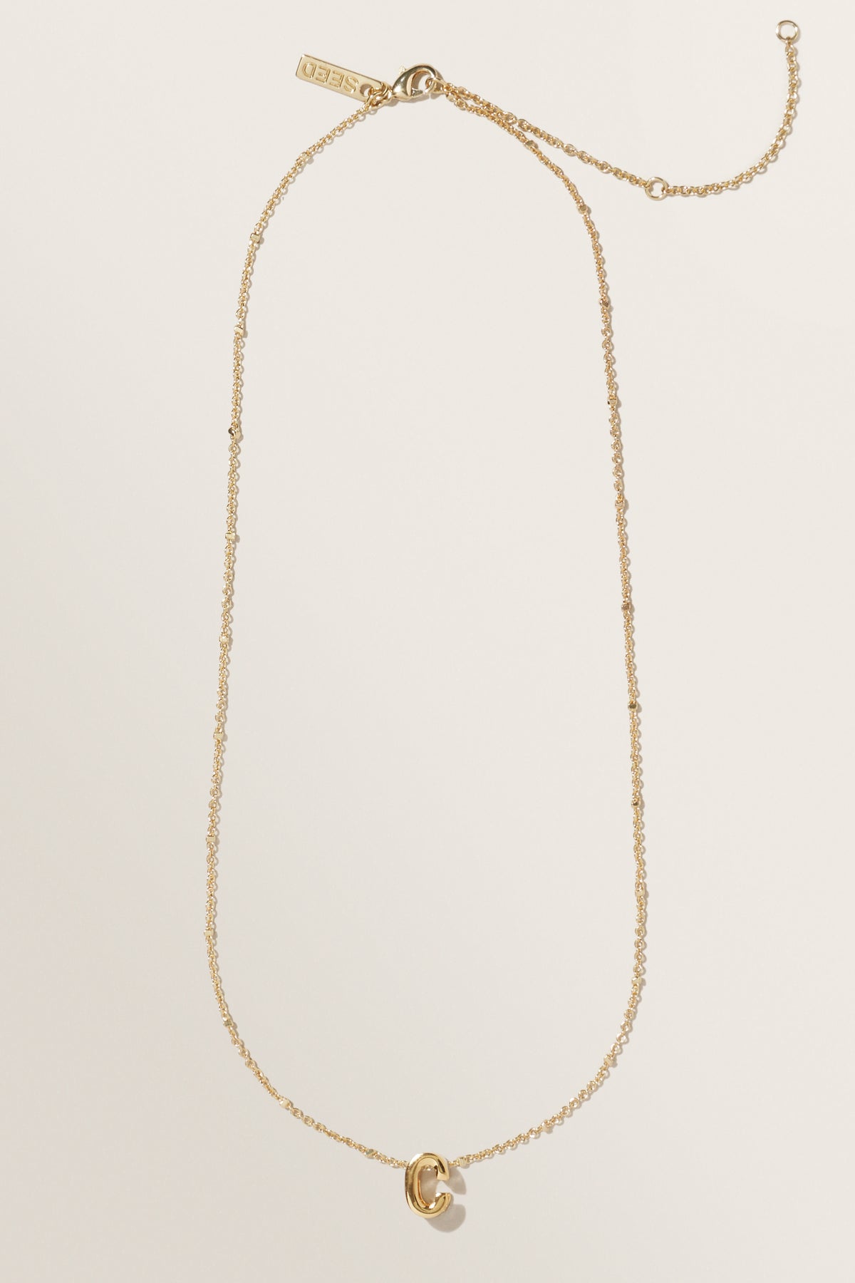 Gold Initial Charm