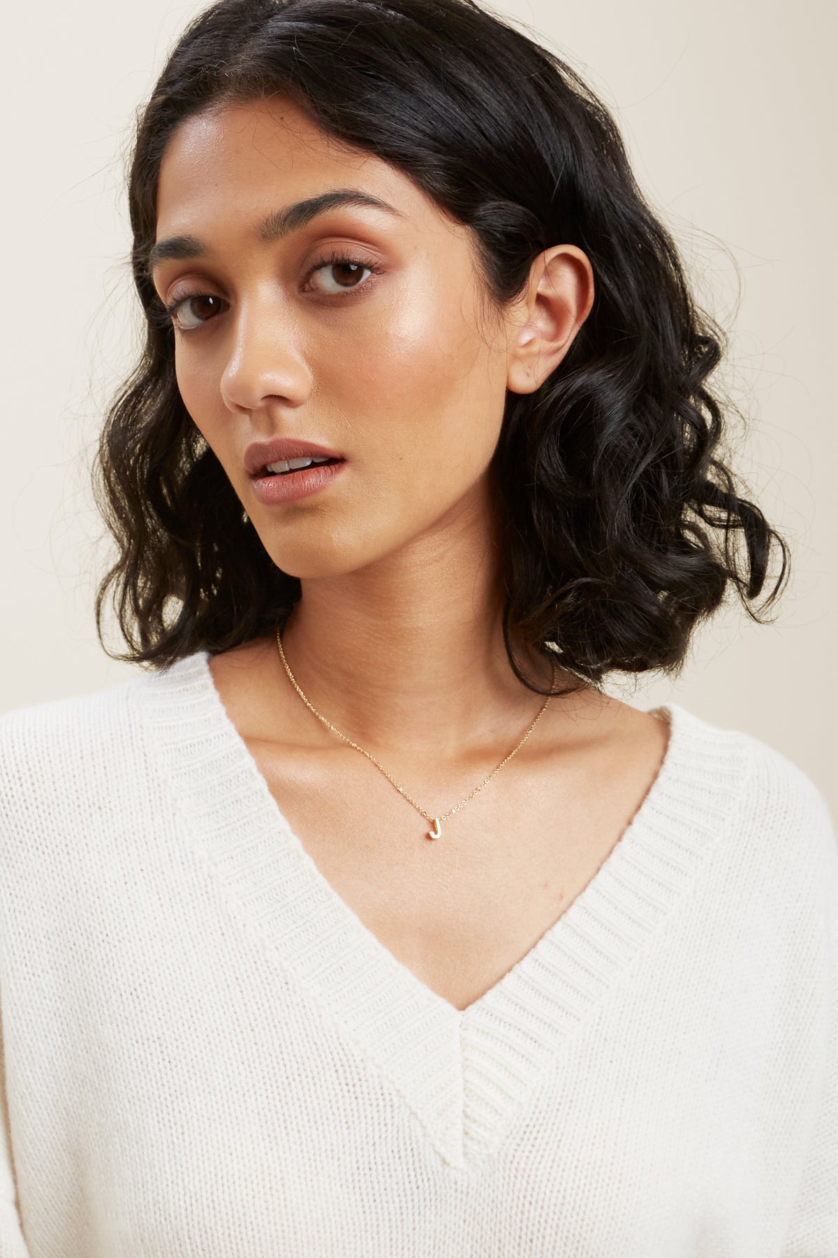 Gold Initial Charm